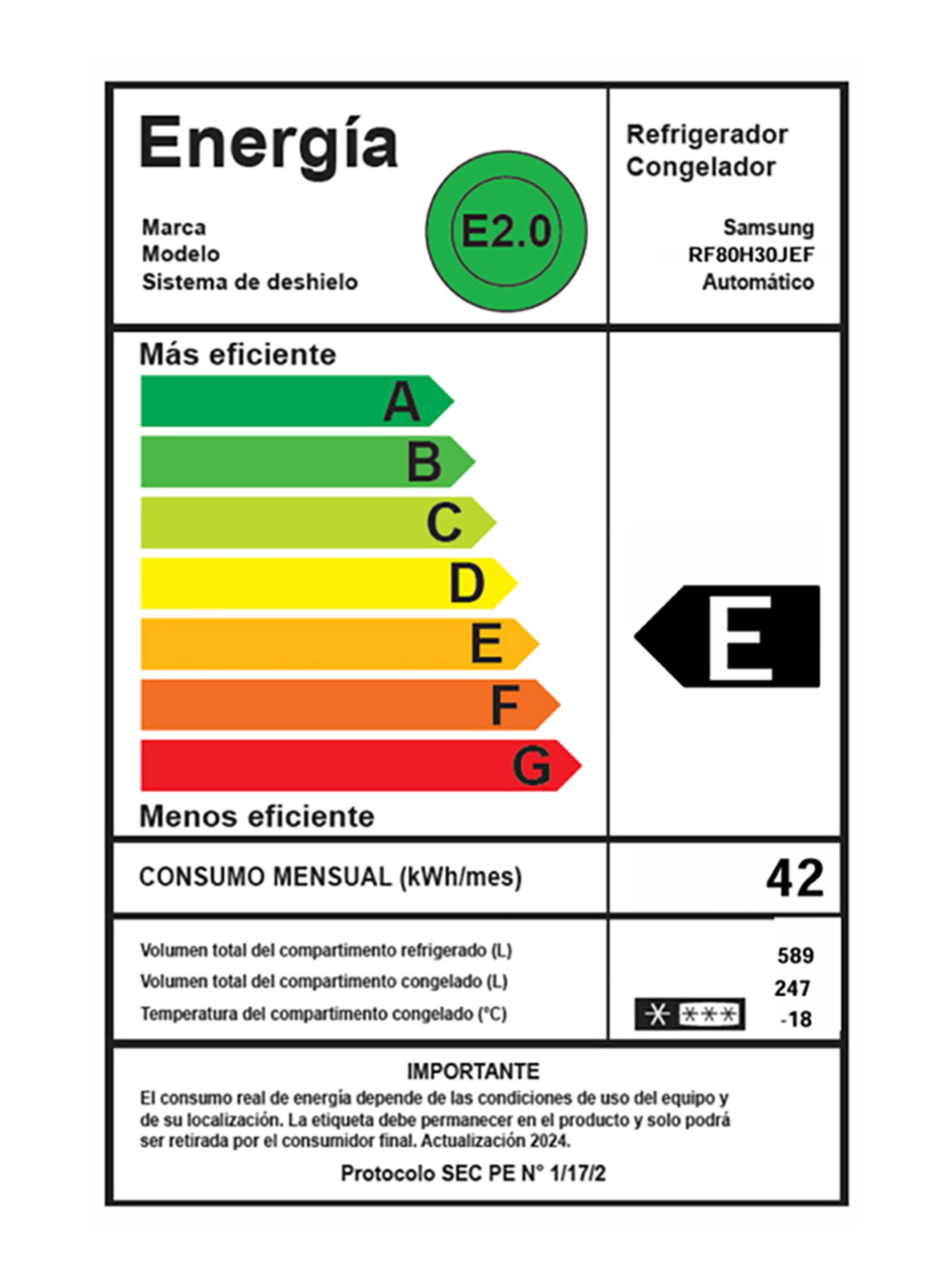Refrigerador French Door No Frost 836 Litros Autoview Zero Fit RF80H30JEFZS-11