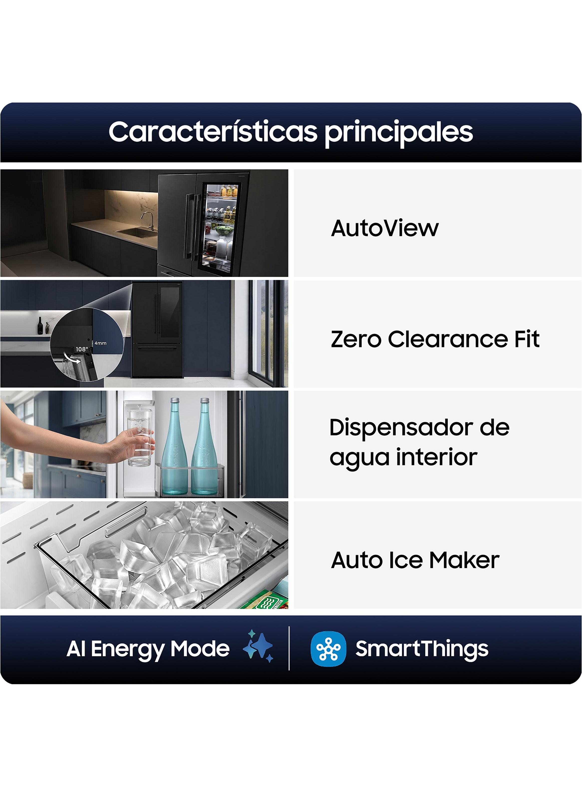 Refrigerador French Door No Frost 836 Litros Autoview Zero Fit RF80H30JEFZS-4