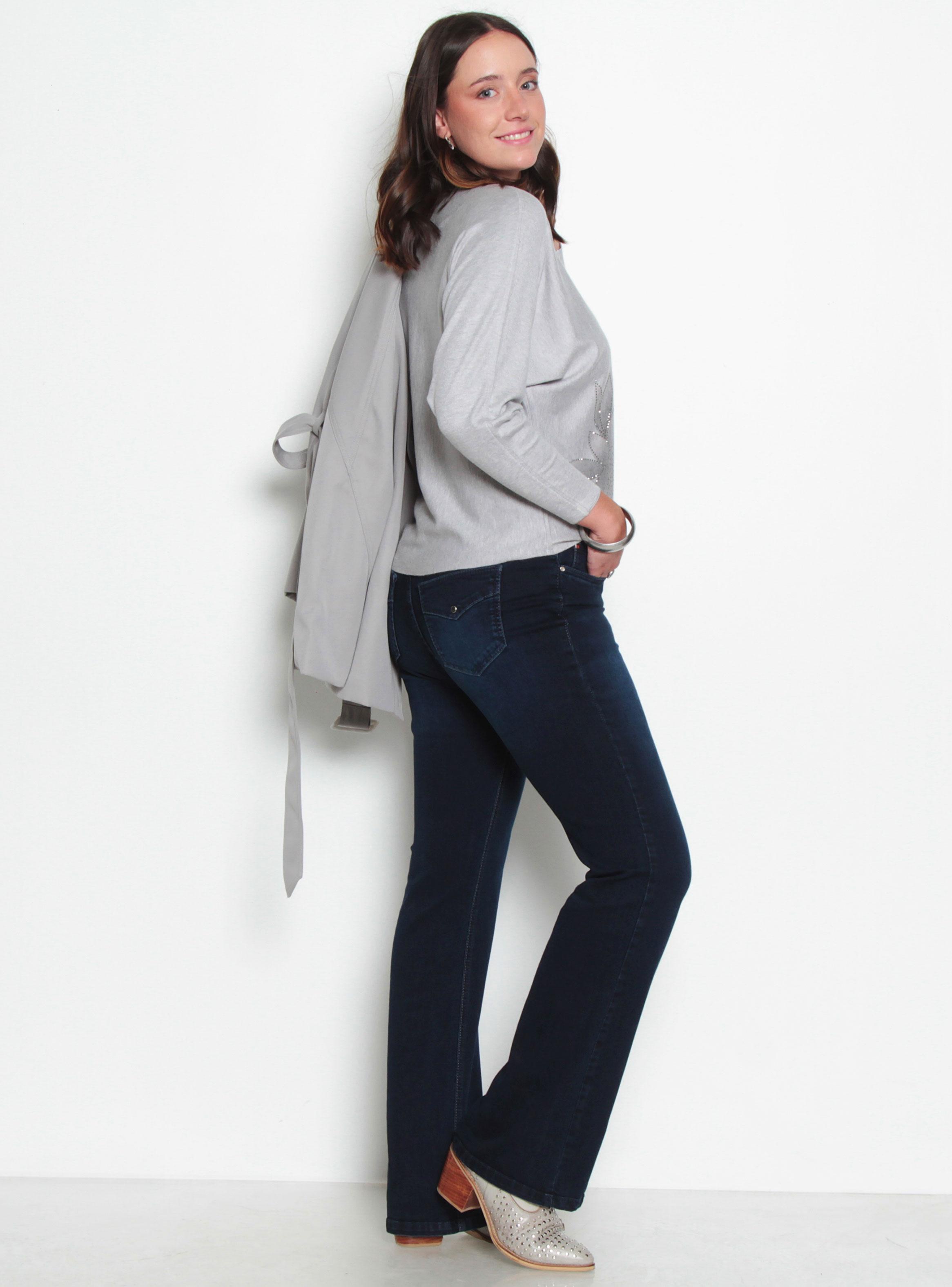 Sweater Manga Tres Cuarto Sublimado Flor-4