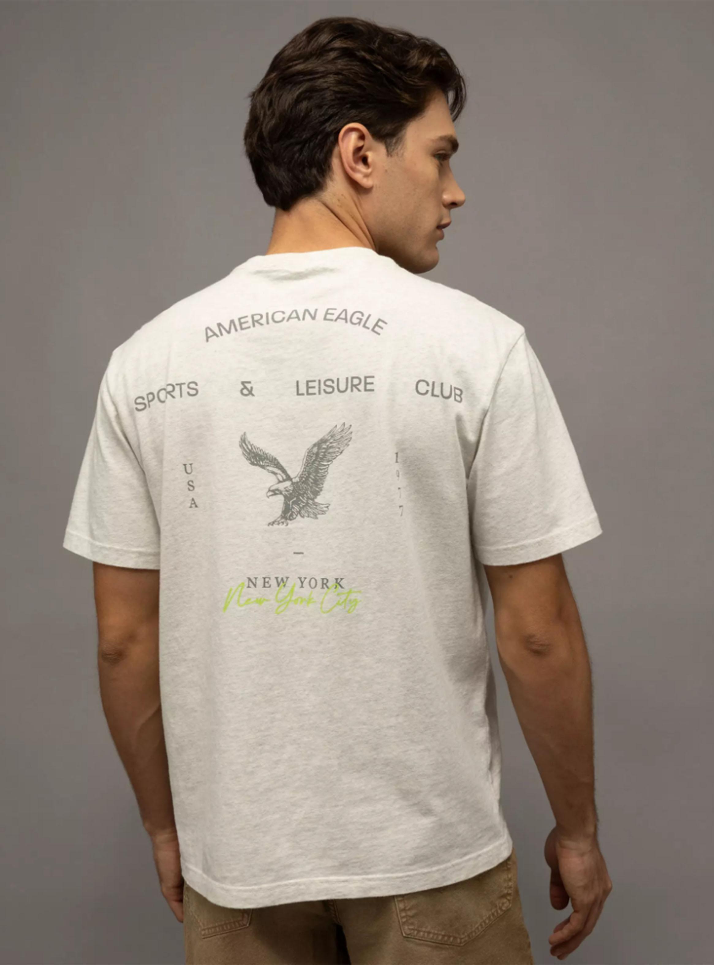 Polera AE Logo Sport Club Manga Corta-1