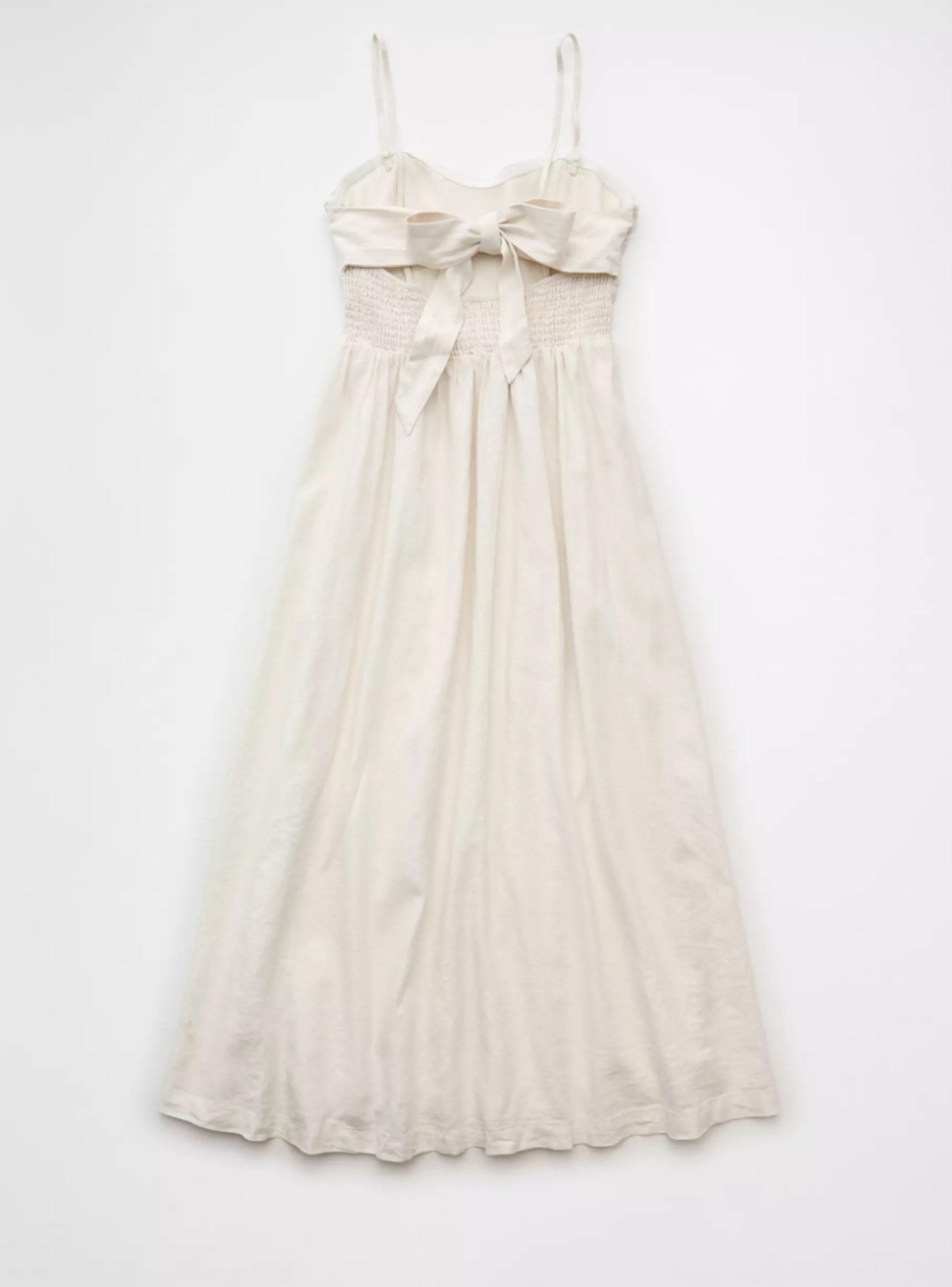 Vestido Ae Corset Strapless Midi-3