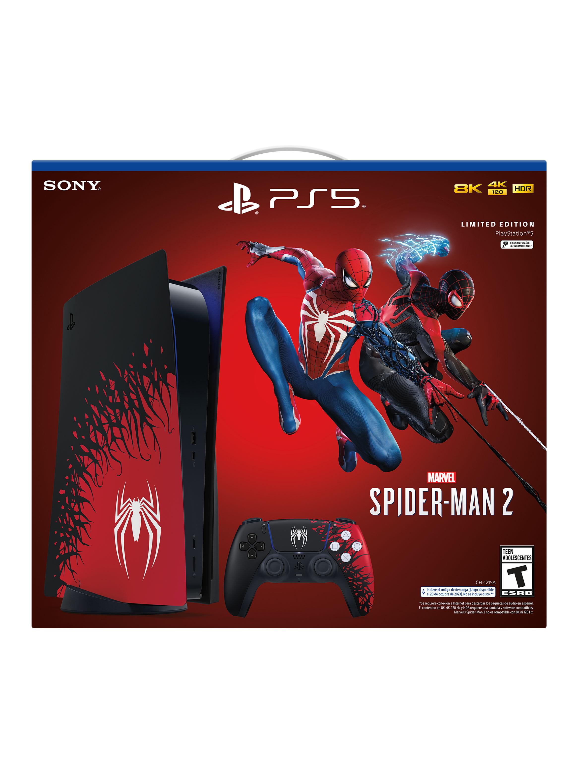 Consola PS5 Marvel’s SpiderMan 2 Limited Edition-2