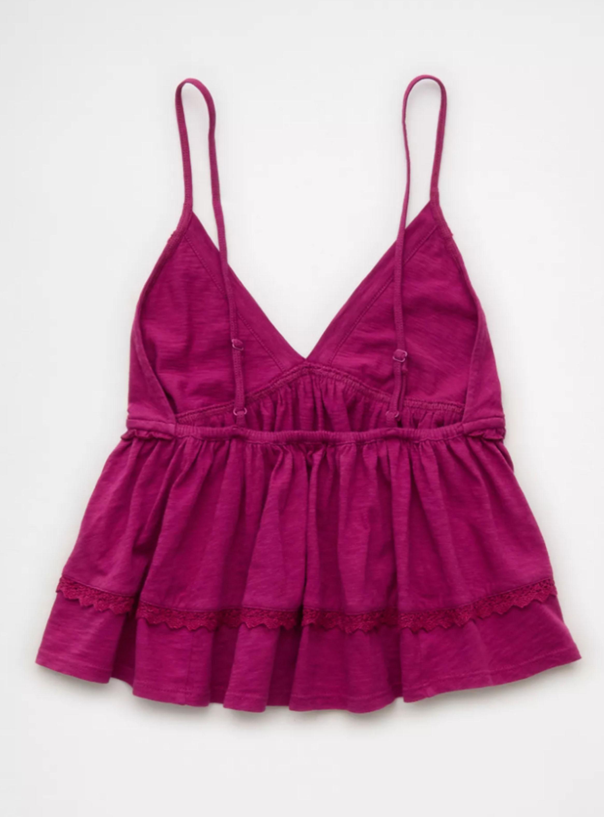 Top Ae Volado Encaje-3