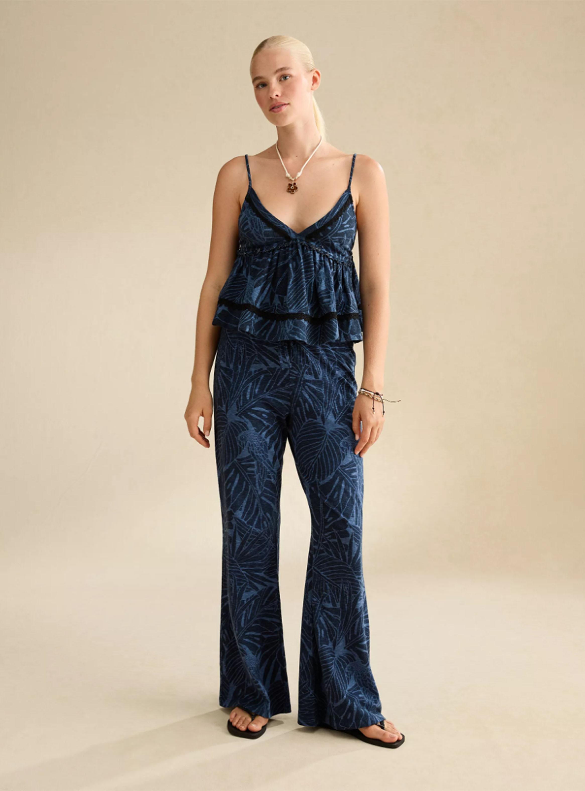 Top Tirantes Ae Jeans Floreado-5