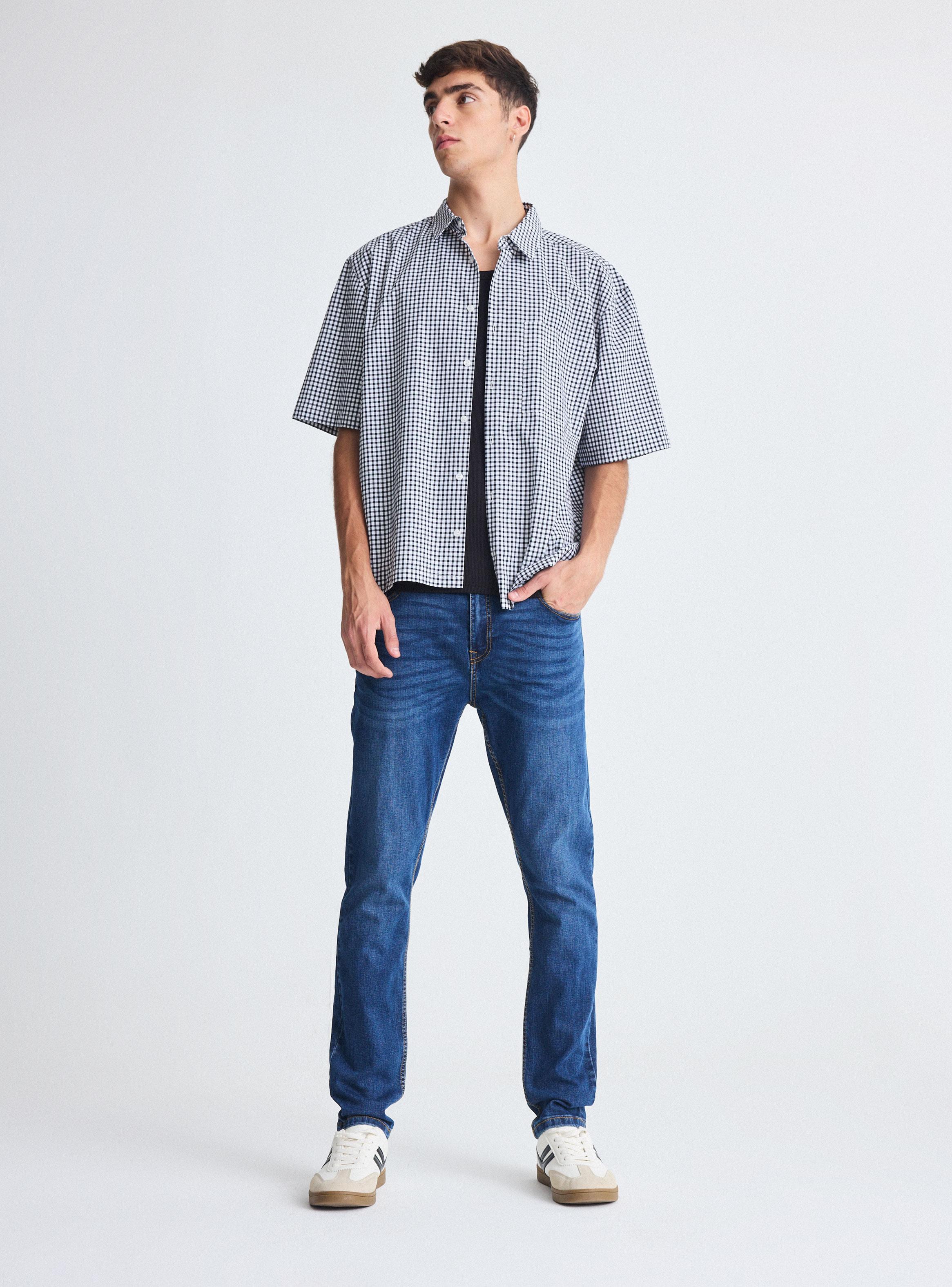 Jeans Básico Skinny Fit-4