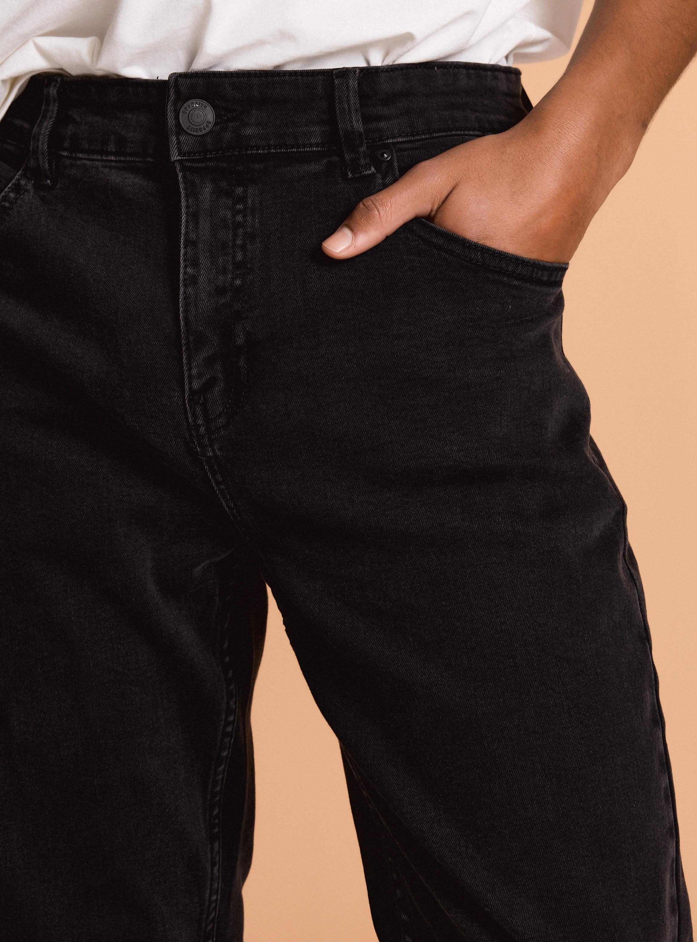 Jeans Básico Sin Lavado-2