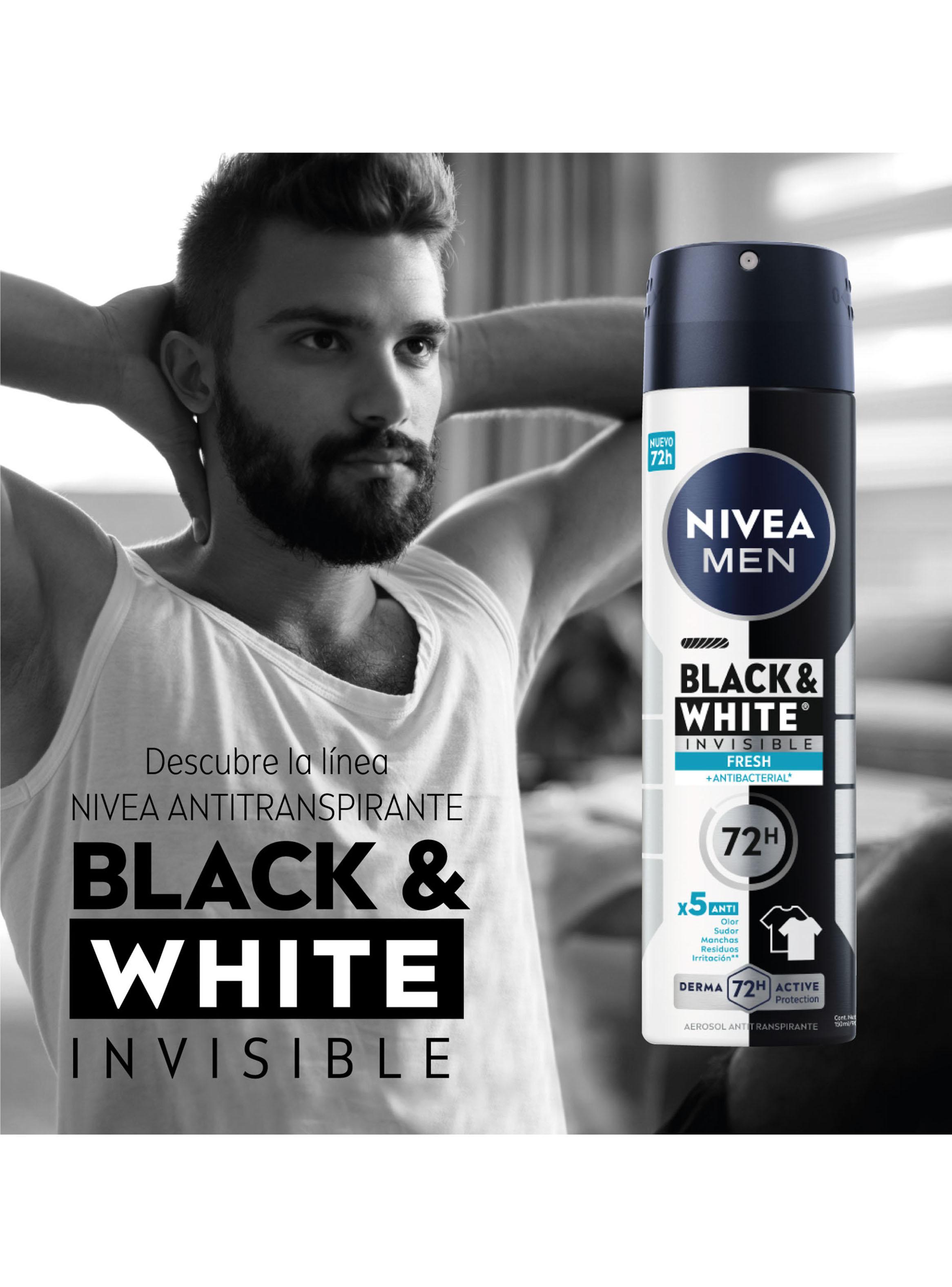 Desodorante Spray Black & White Fresh 150ml-4