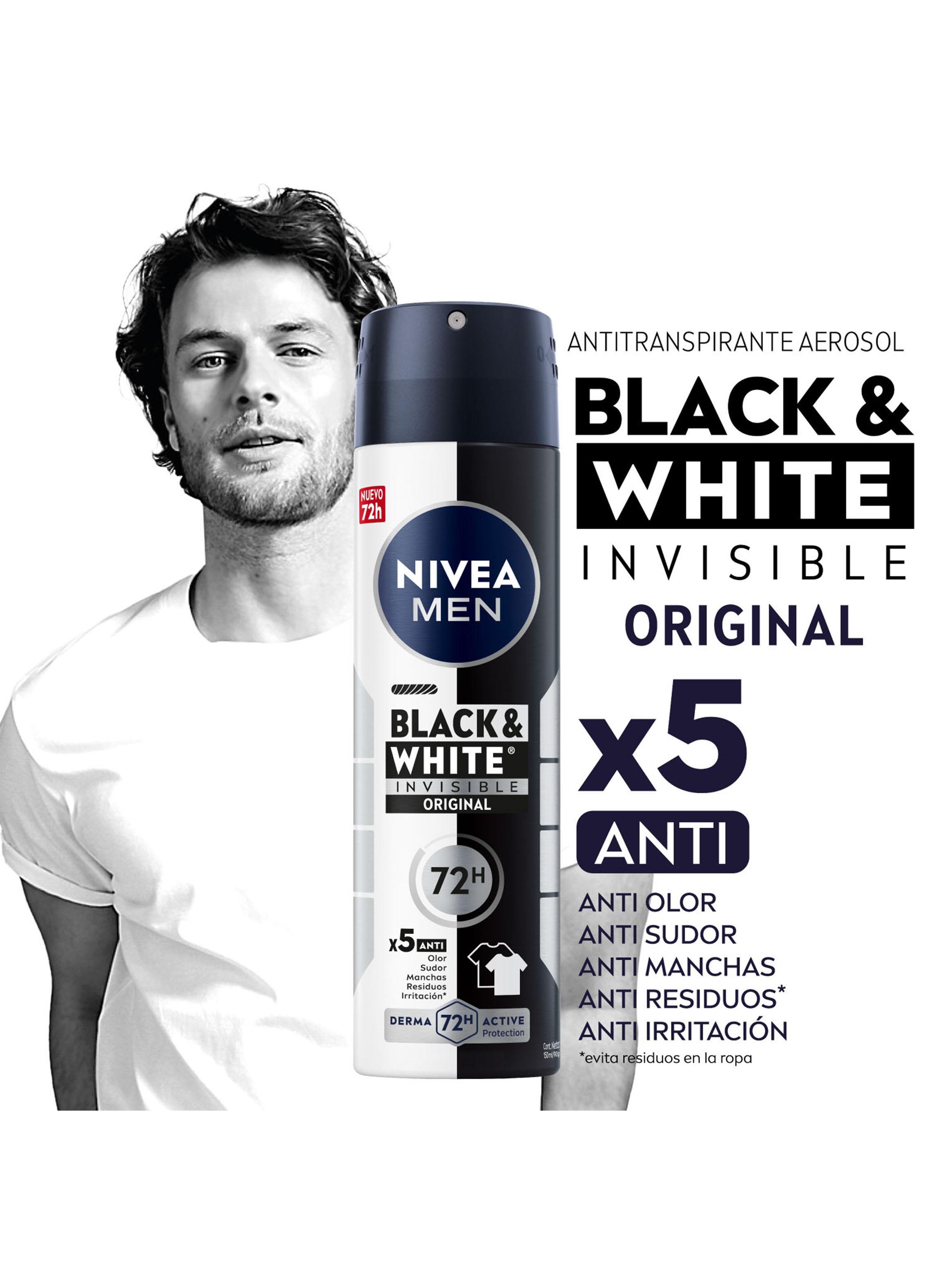 Desodorante Spray Black & White 150ml-3