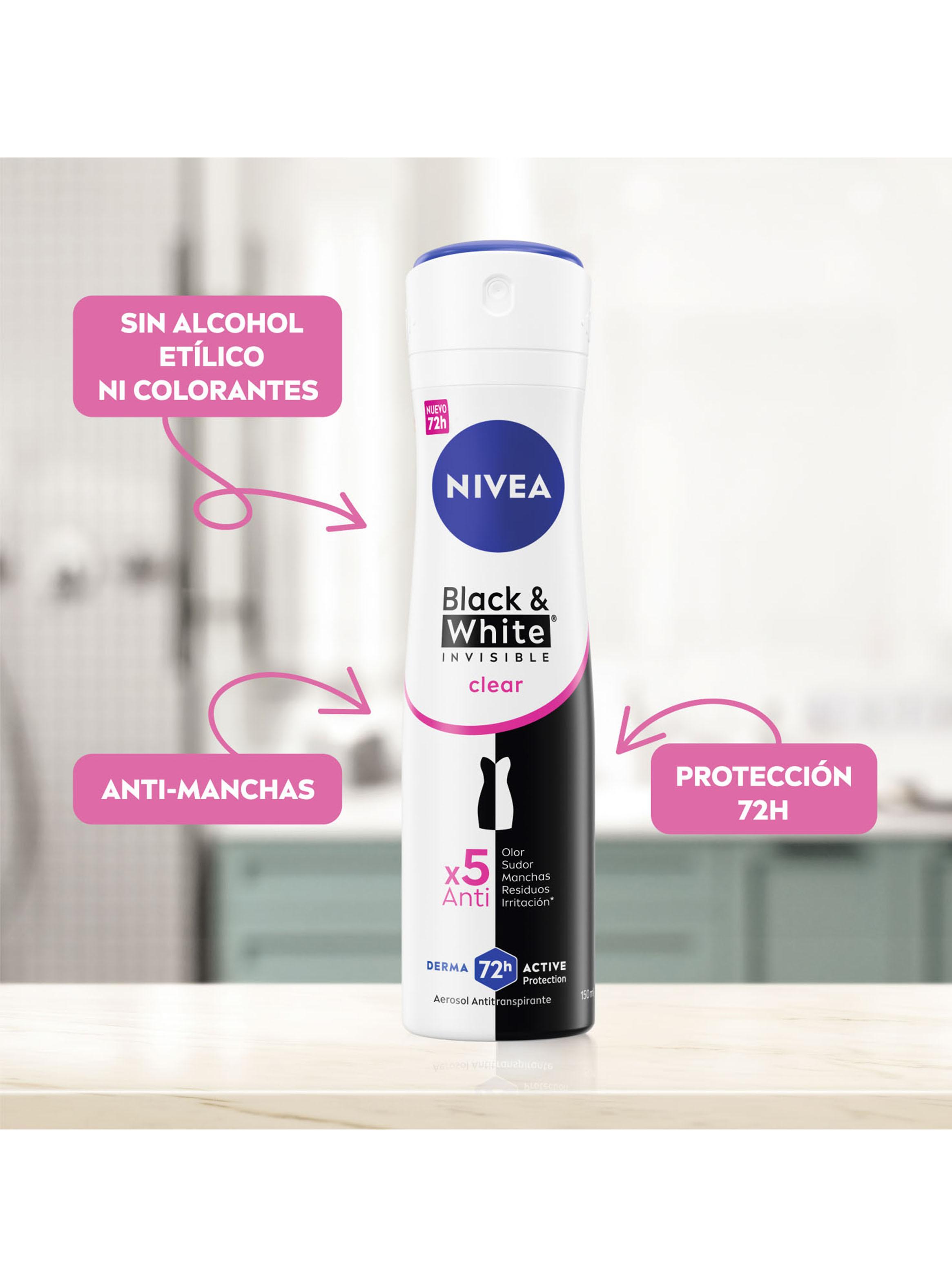 Desodorante Spray Black & White Clear 150ml-2