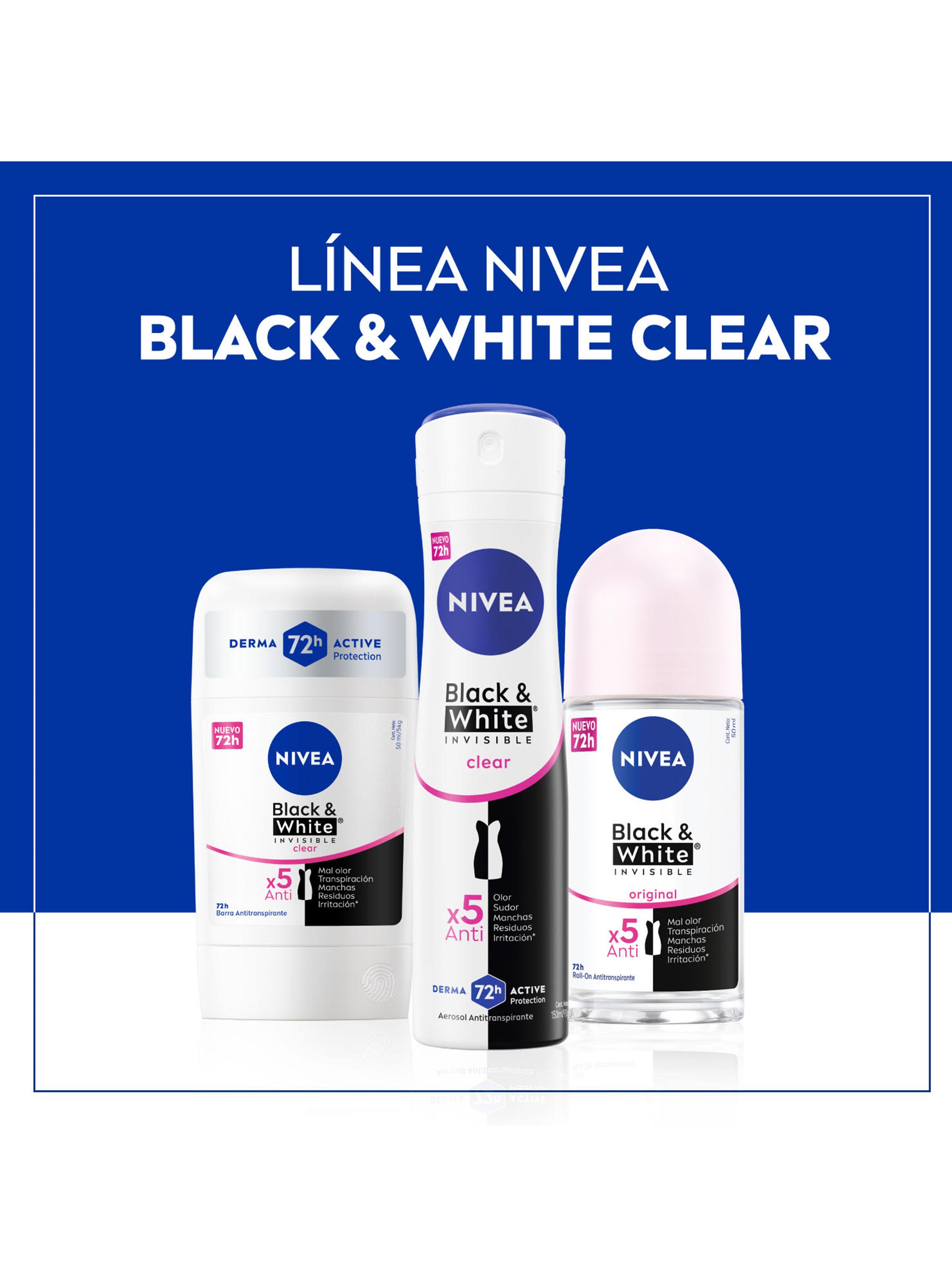 Desodorante Spray Black & White Clear 150ml-4