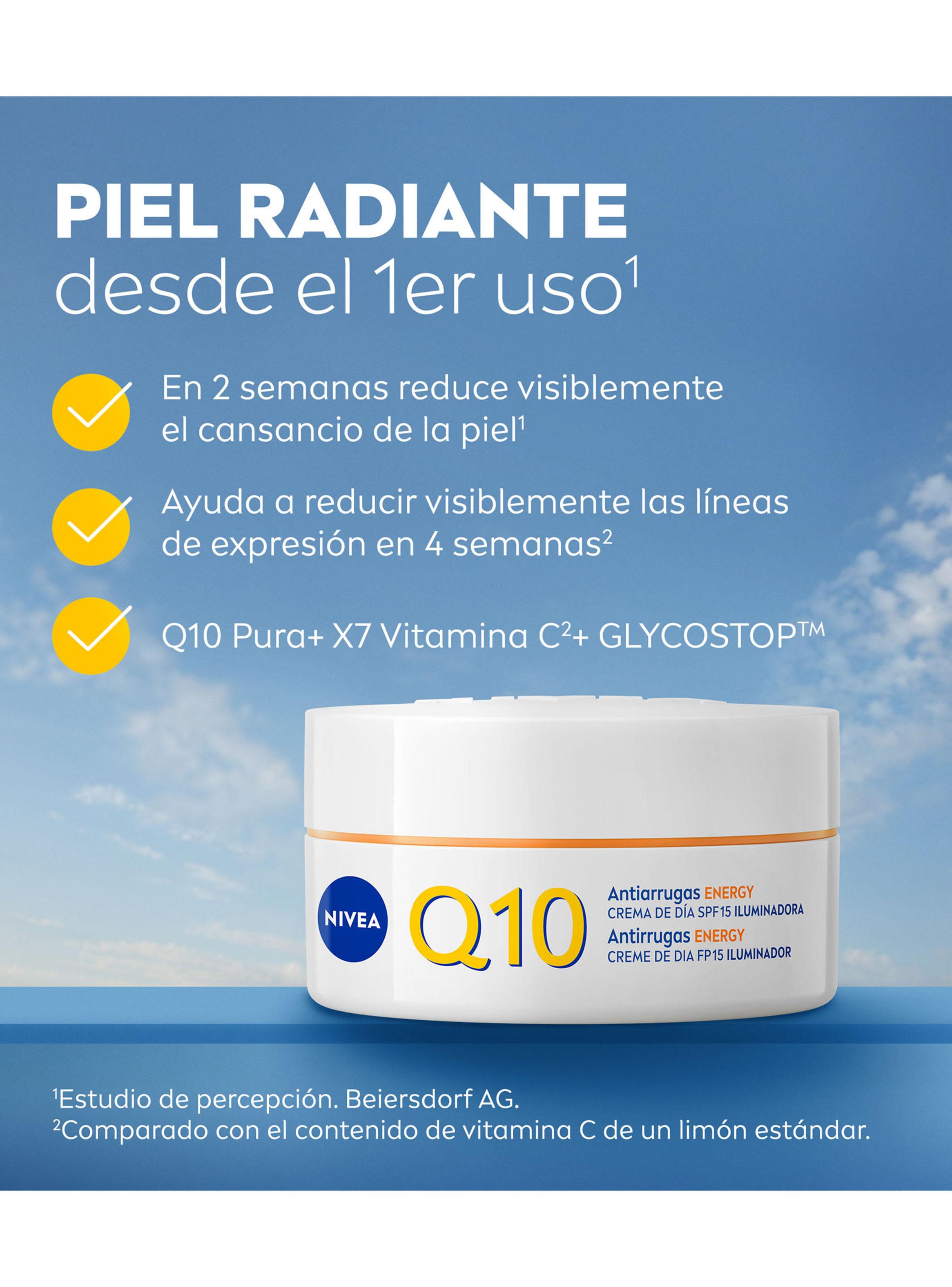 Crema Facial Q10 Energy Día 50ml-2