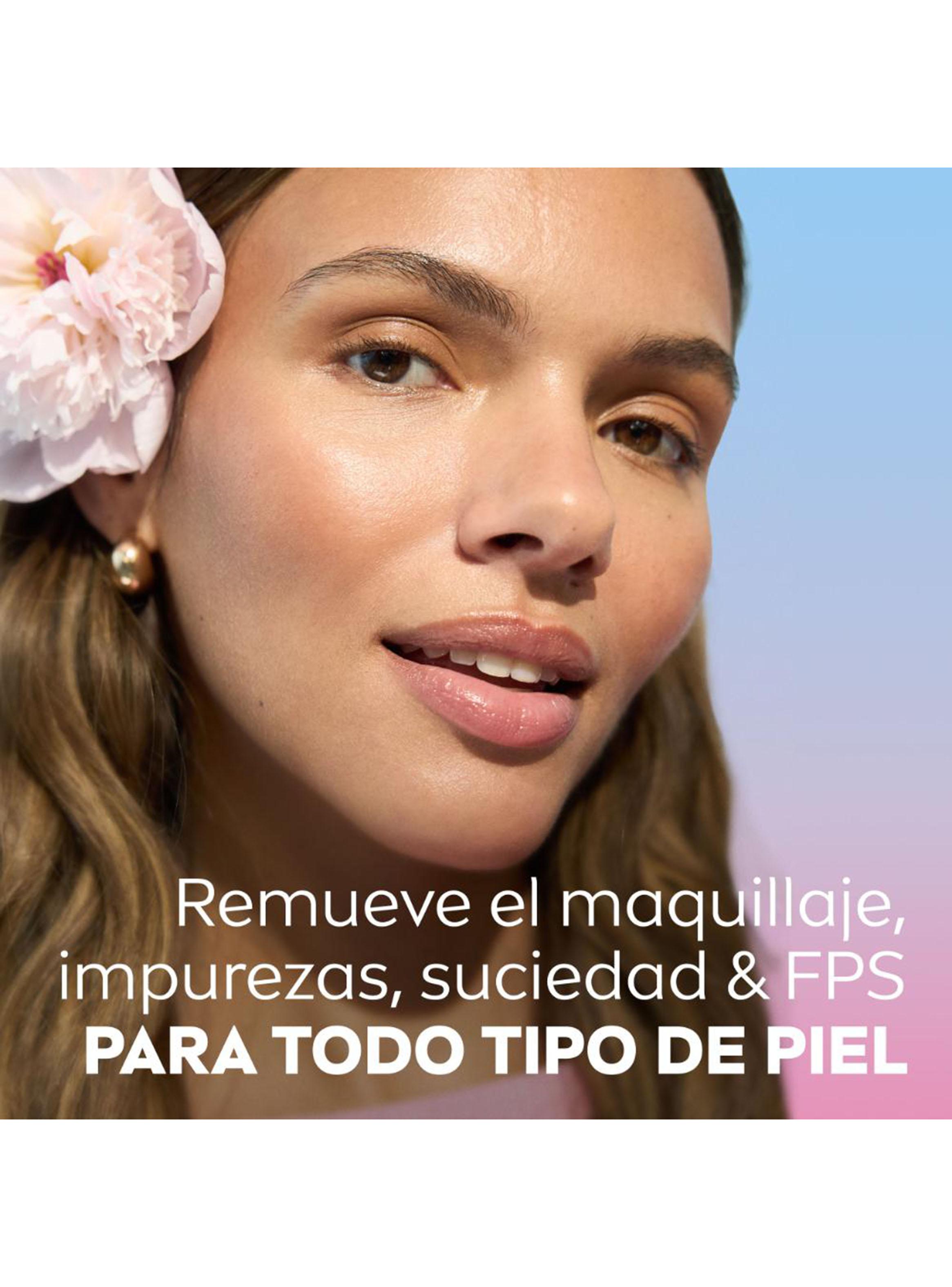 Agua Micelar Facial Rose Care Limpieza Suave 400ml-3
