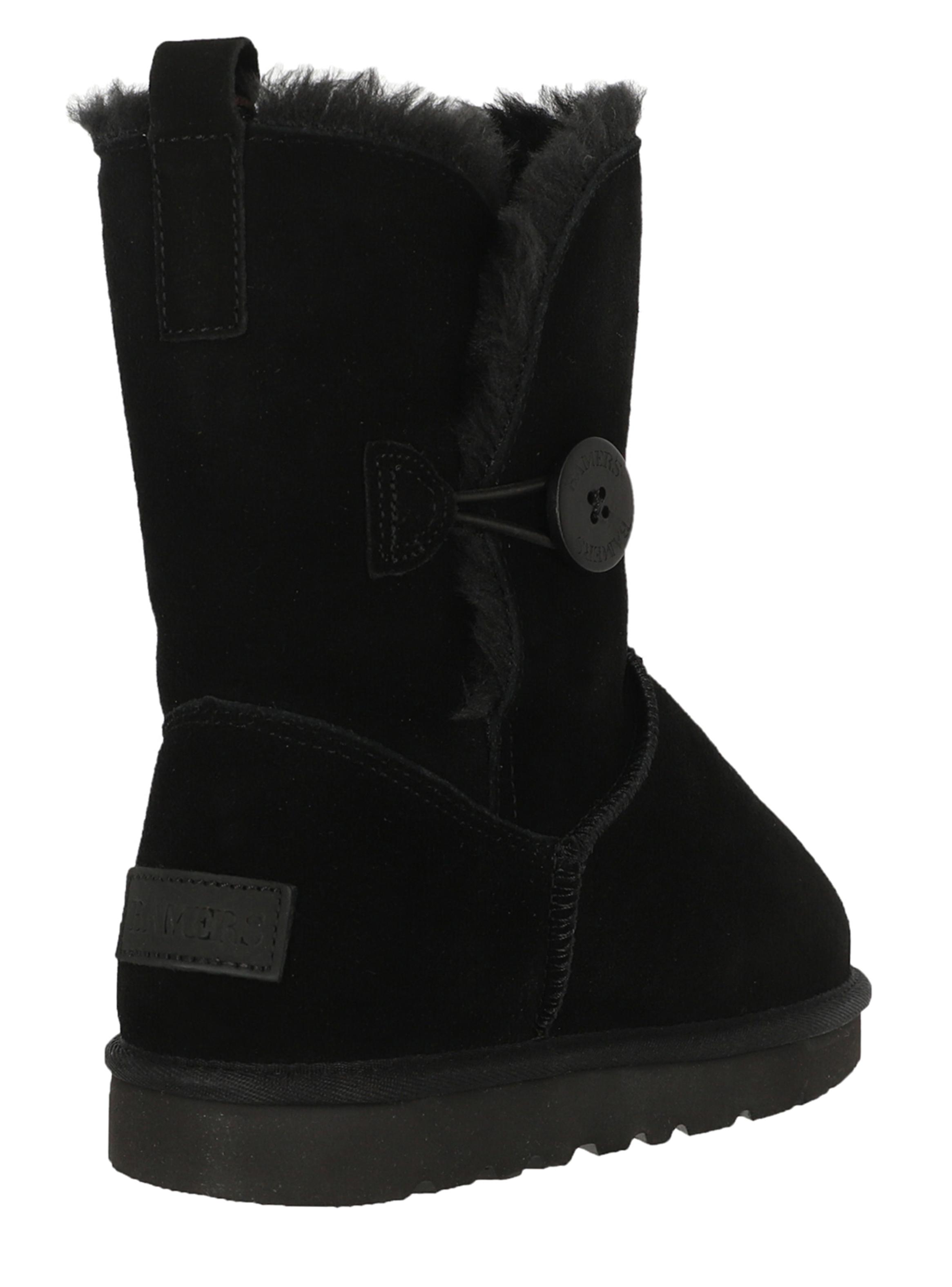 Bota Diseño Blast Button Leather Cuero Mujer-2