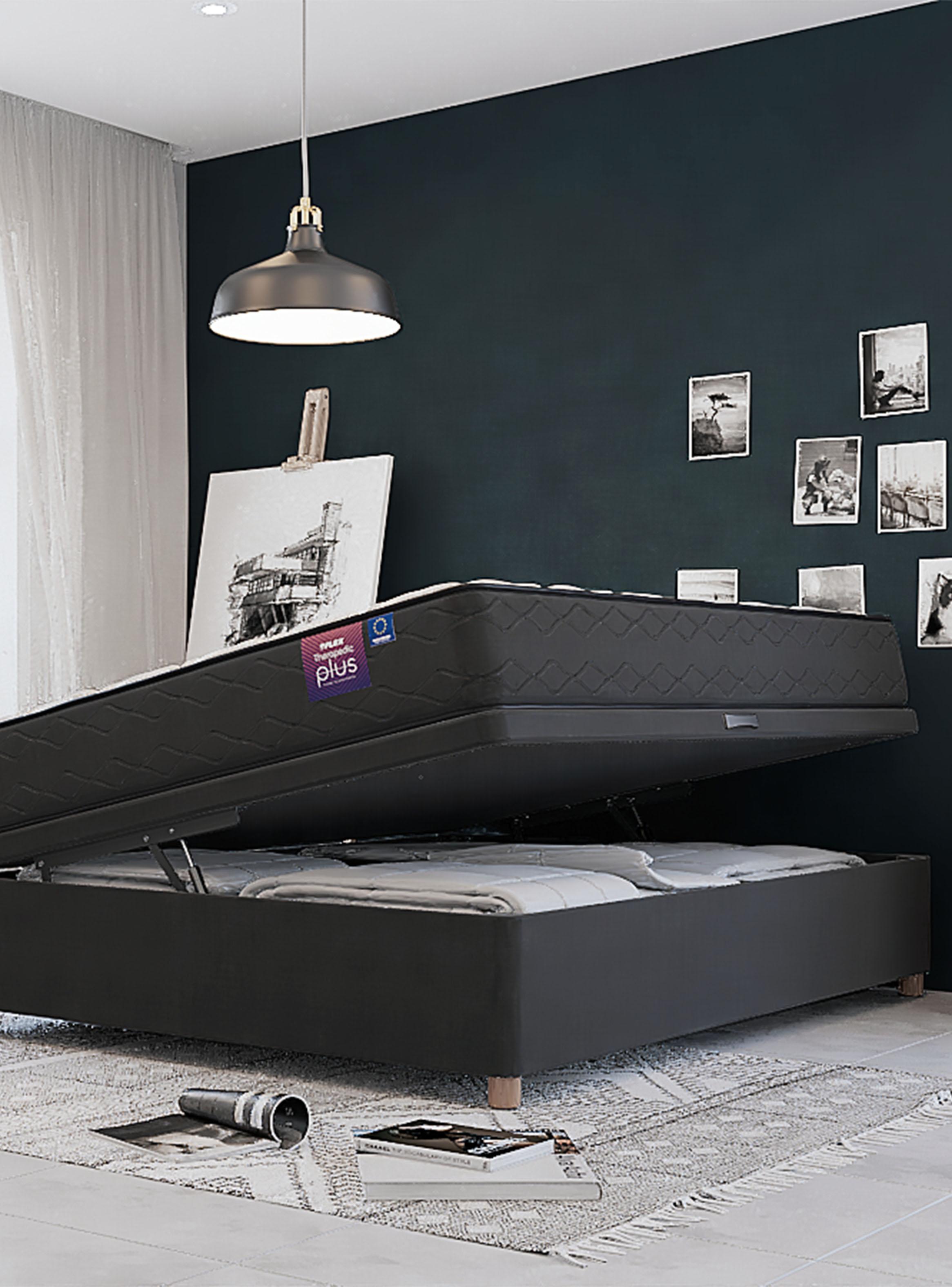 Cama Baúl Therapedic Plus 2 Plazas-5