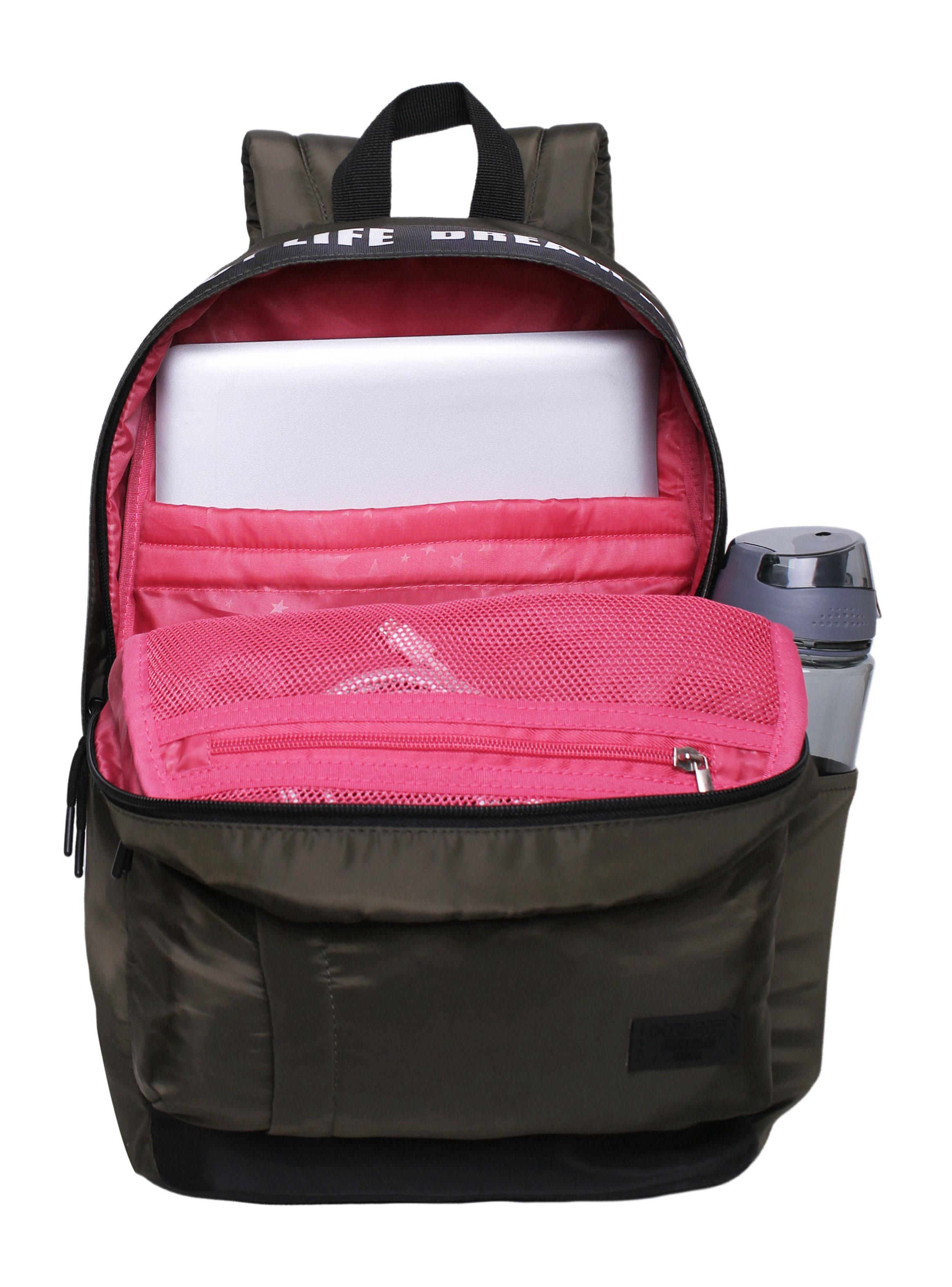 Mochila Juvenil Urus Verde Militar-3