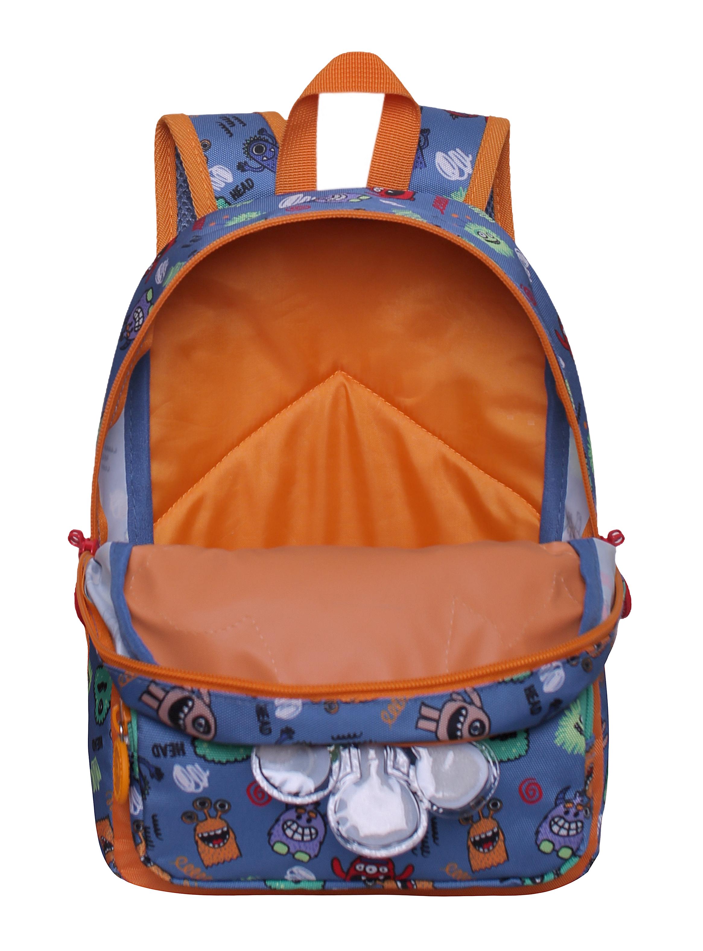 Mochila para Niños Pop Monster Azul-2