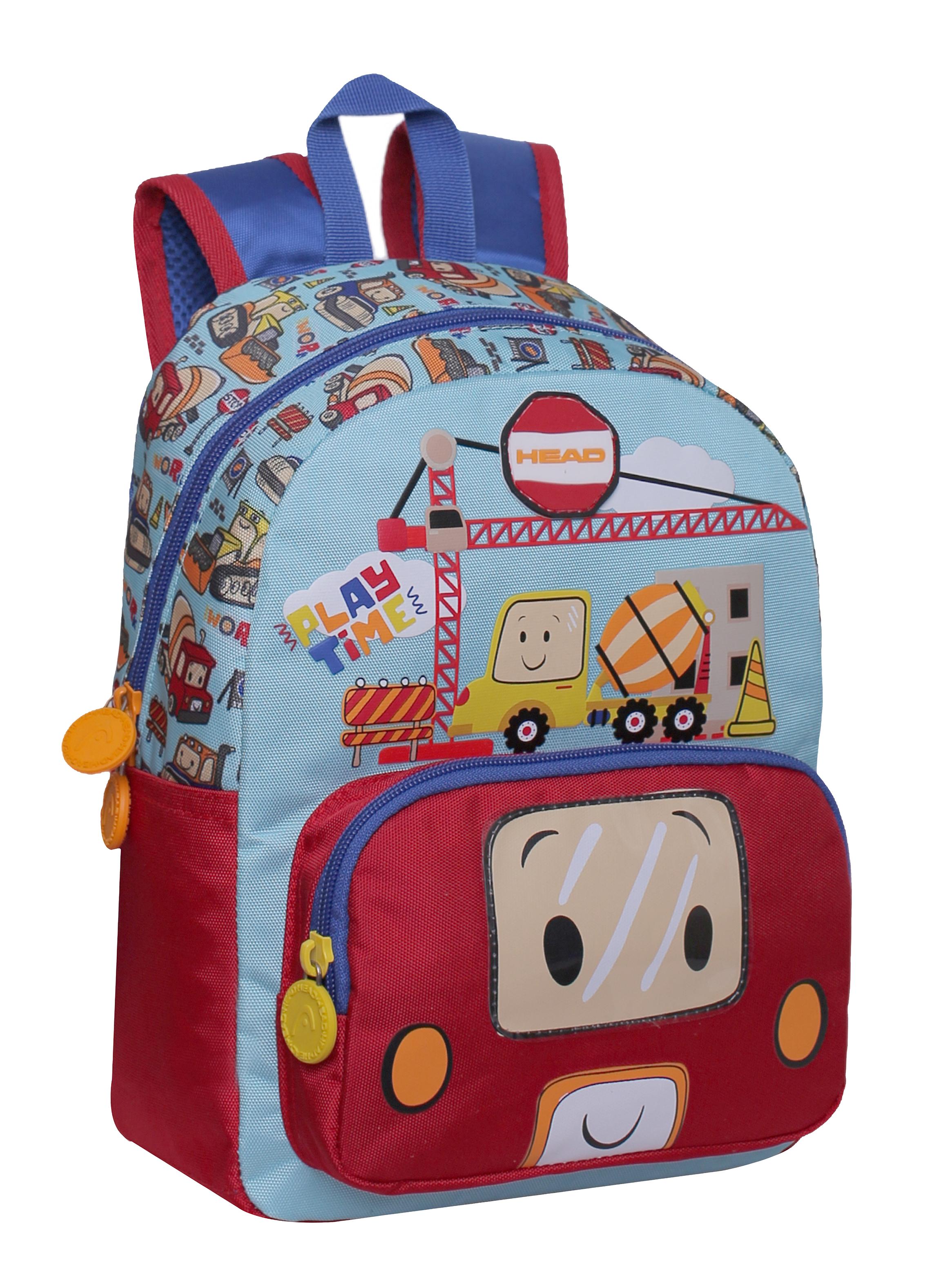 Mochila para Niños Pop Trucks Celeste-0