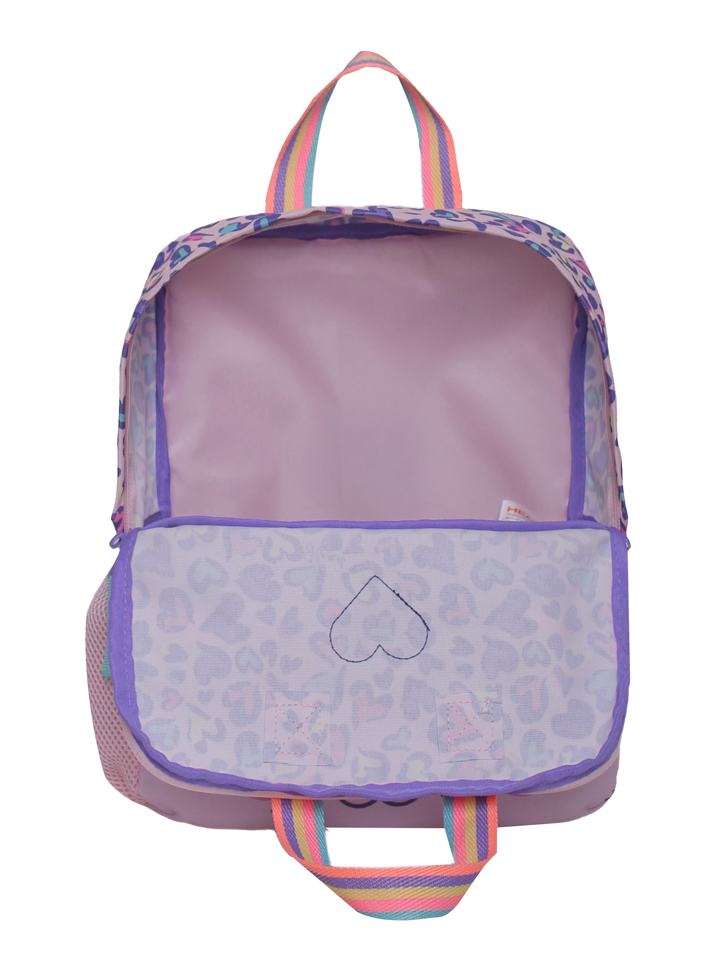 Mochila para Niños Pepa Gato Corazón Rosado-3