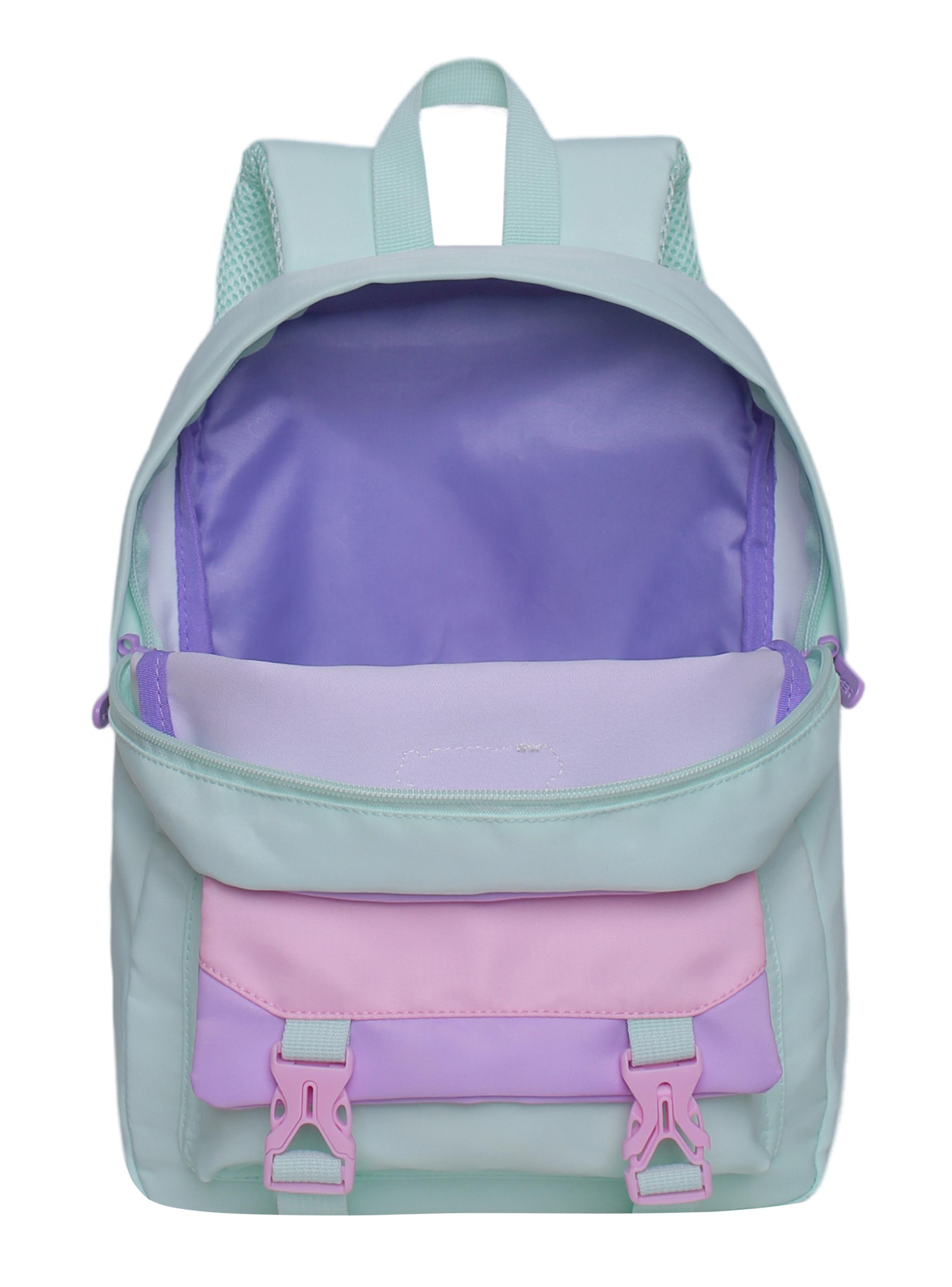 Mochila para Niños Sweet Color Block Menta-3