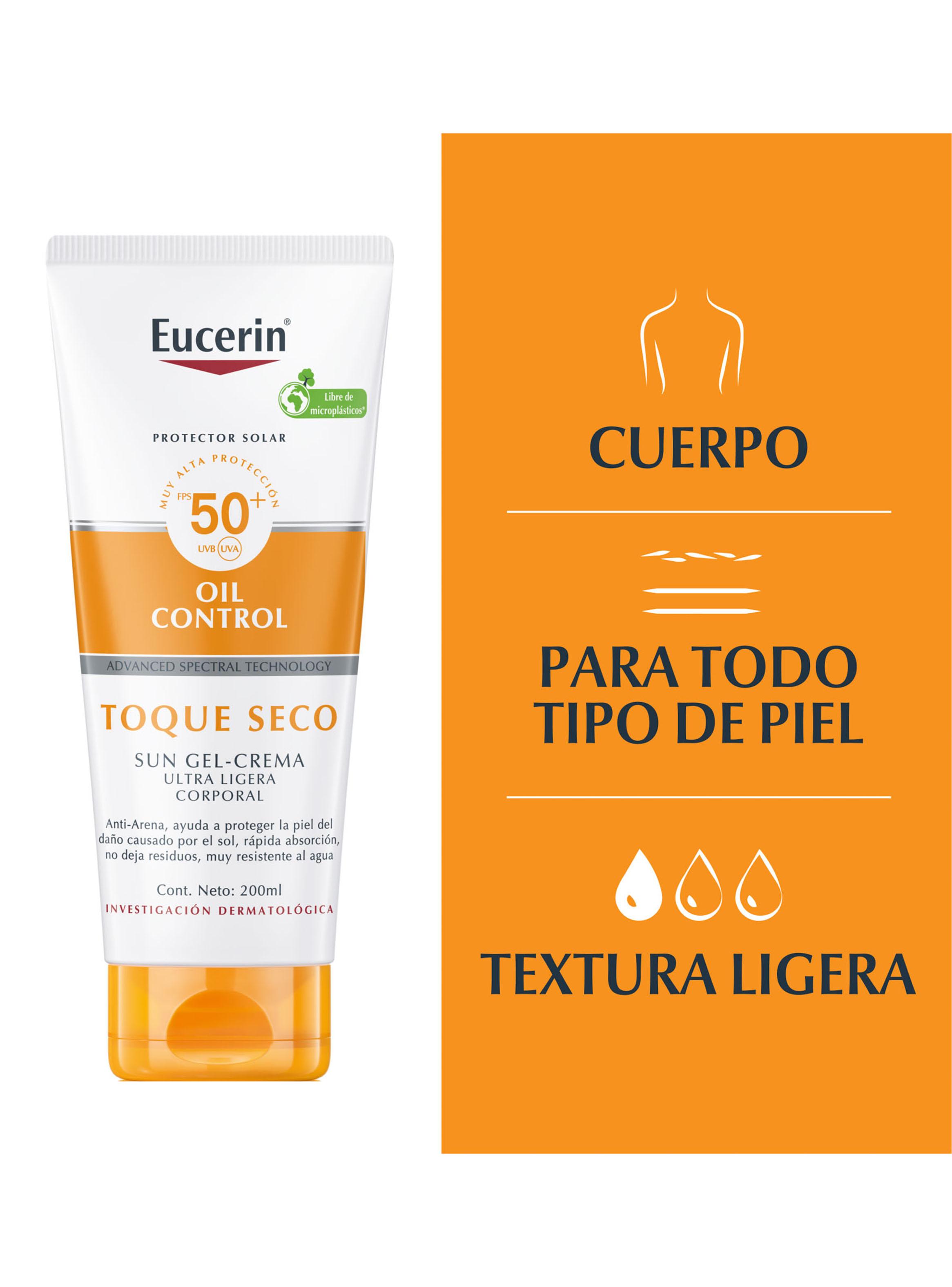 Protector Solar Corporal Oil Control Gel-Crema Toque Seco FPS50 200ml-4