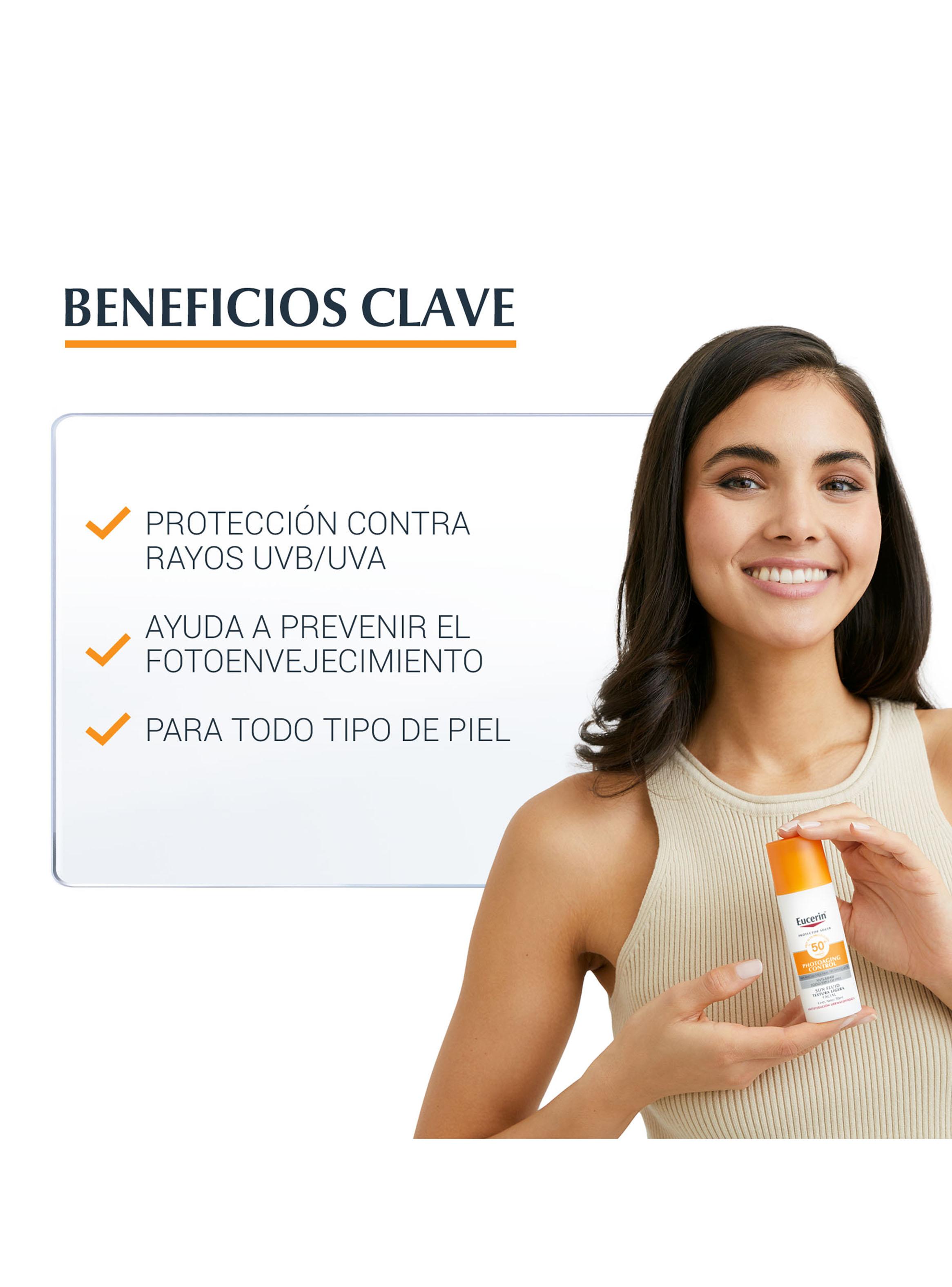 Protector Solar Fluido Facial Anti-Edad FPS50 50ml-4