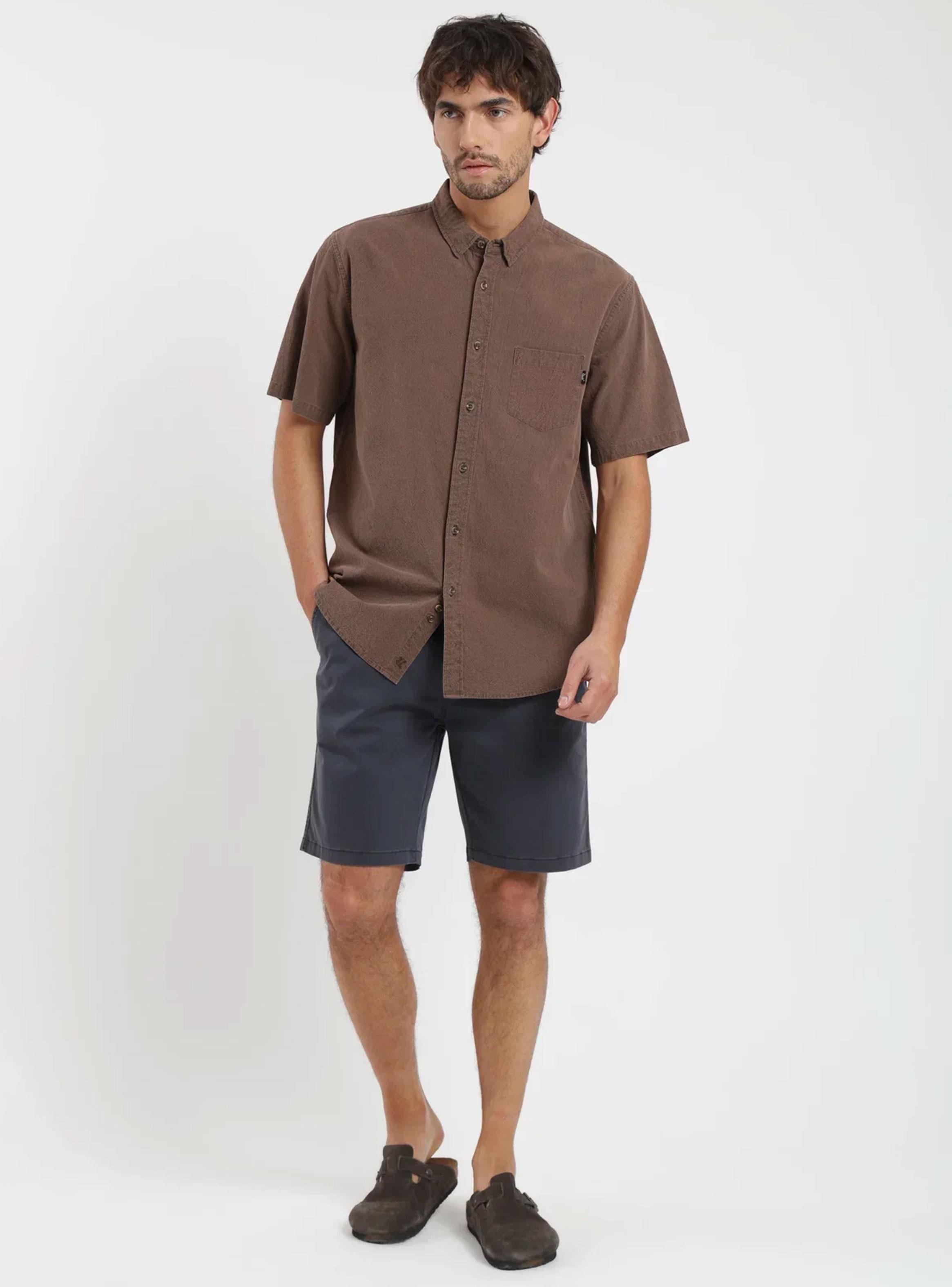 Camisa Manga Corta Texture-3