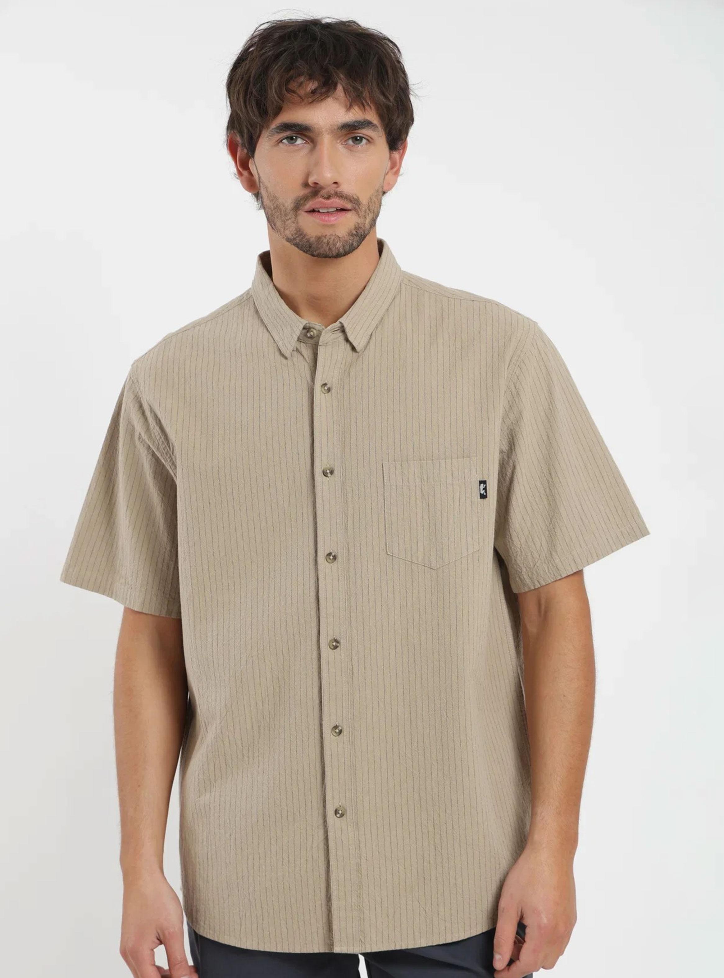Camisa Manga Corta Texture-0