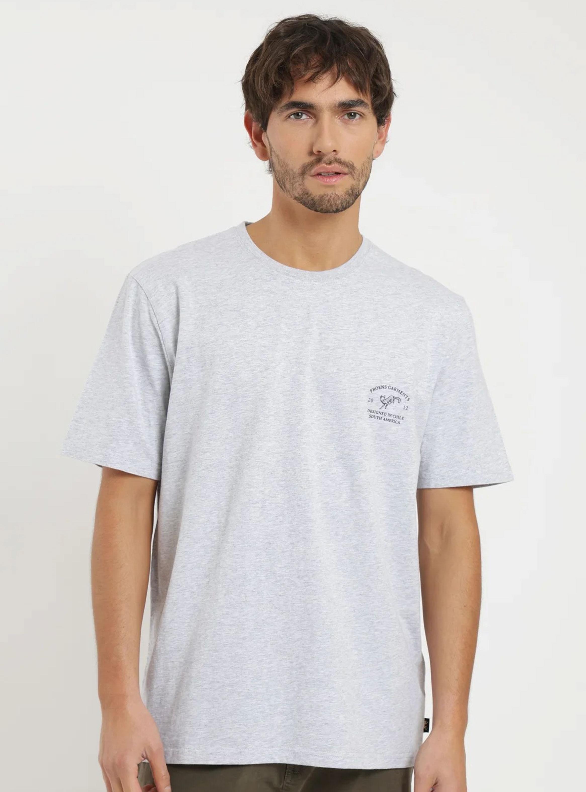 Polera Manga Corta Logo Fox-0