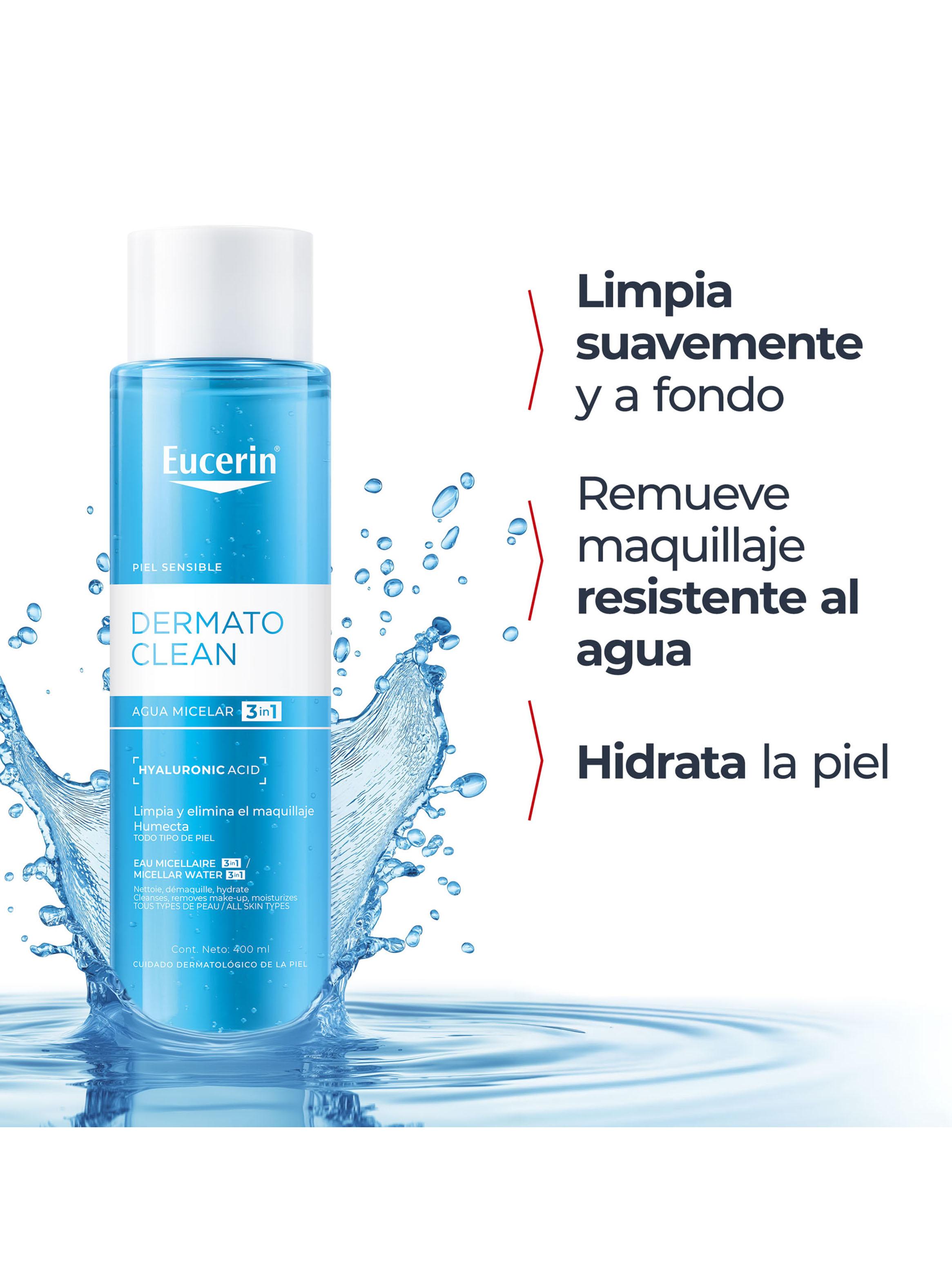 Loción Micelar DermatoCLEAN 3en1 Facial 400ml-2