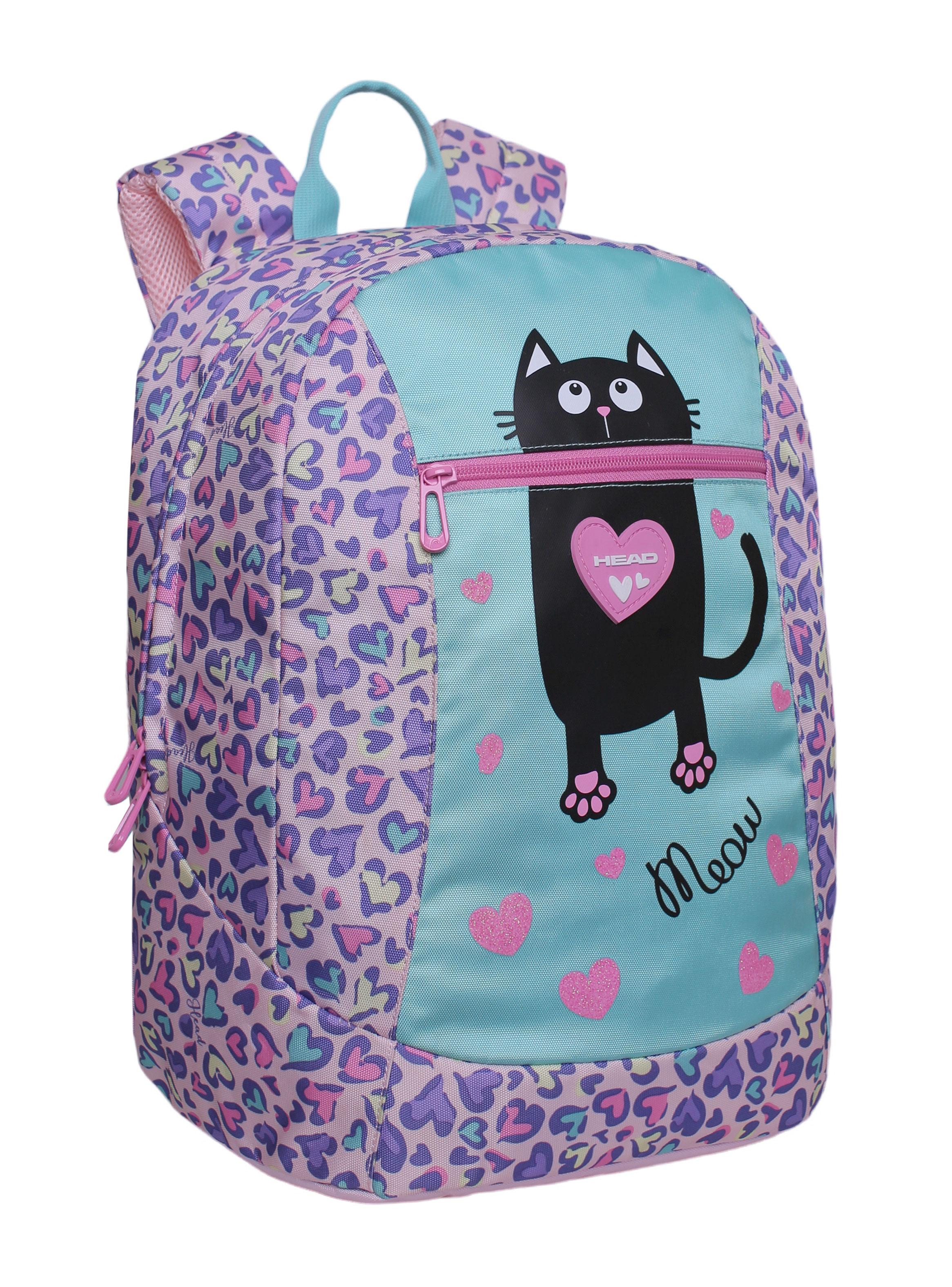 Mochila para Niños Wingle Cat Corazón Rosado-0