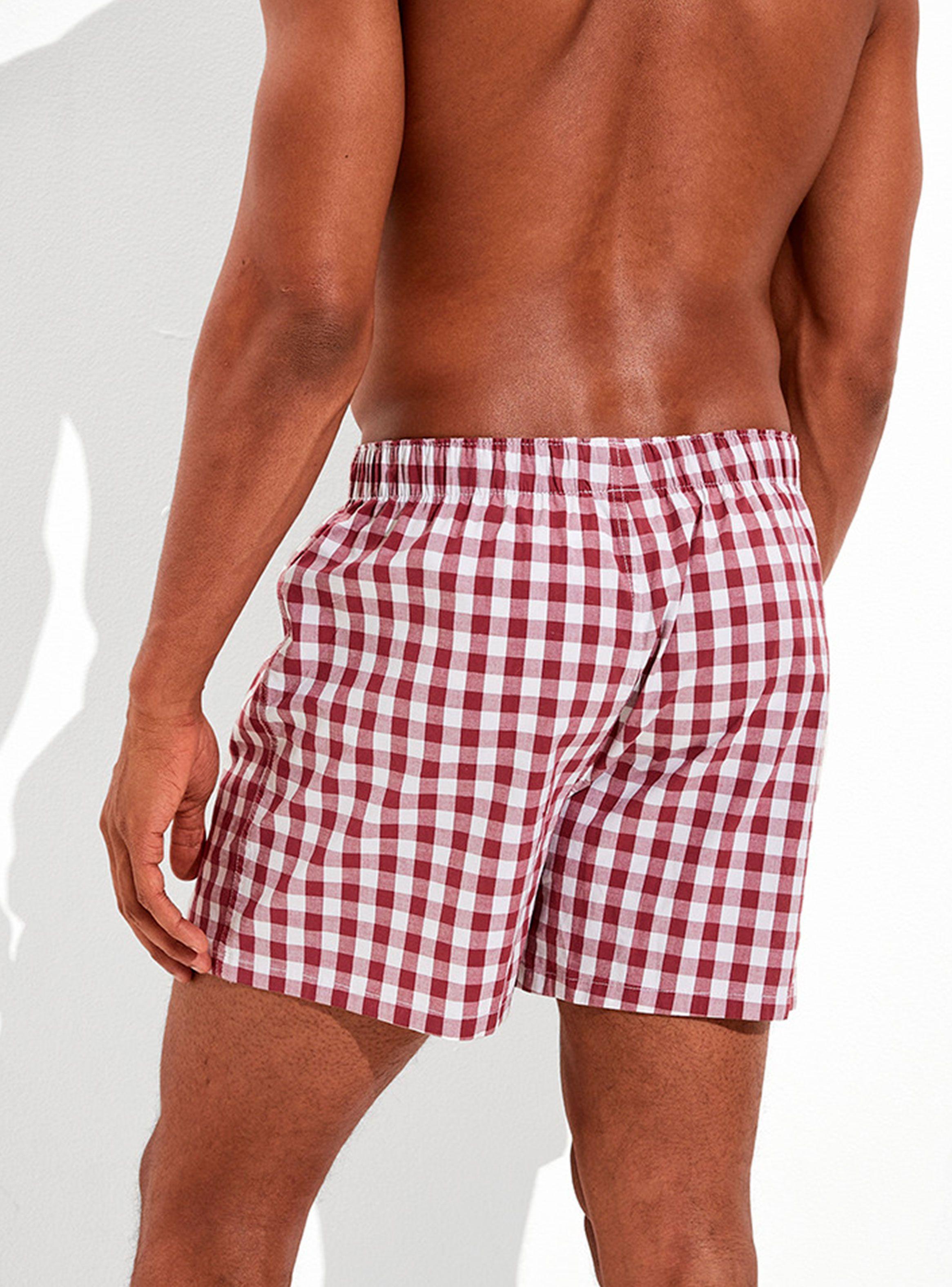 Bóxer AE Corto Plaid Stretch-1