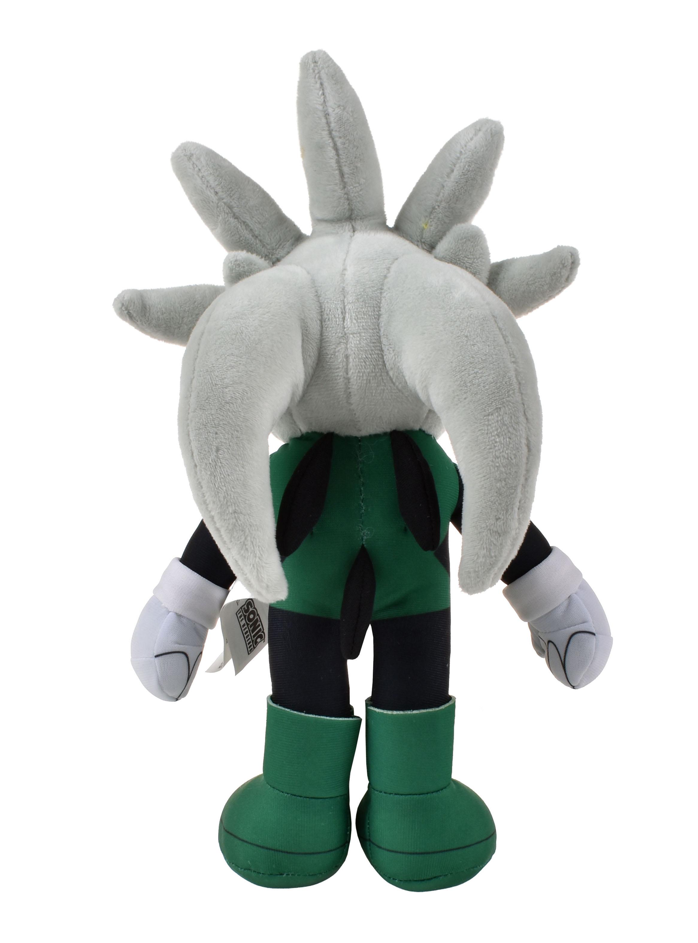 Peluche Sonic Silver Linterna Verde 23 cm-2