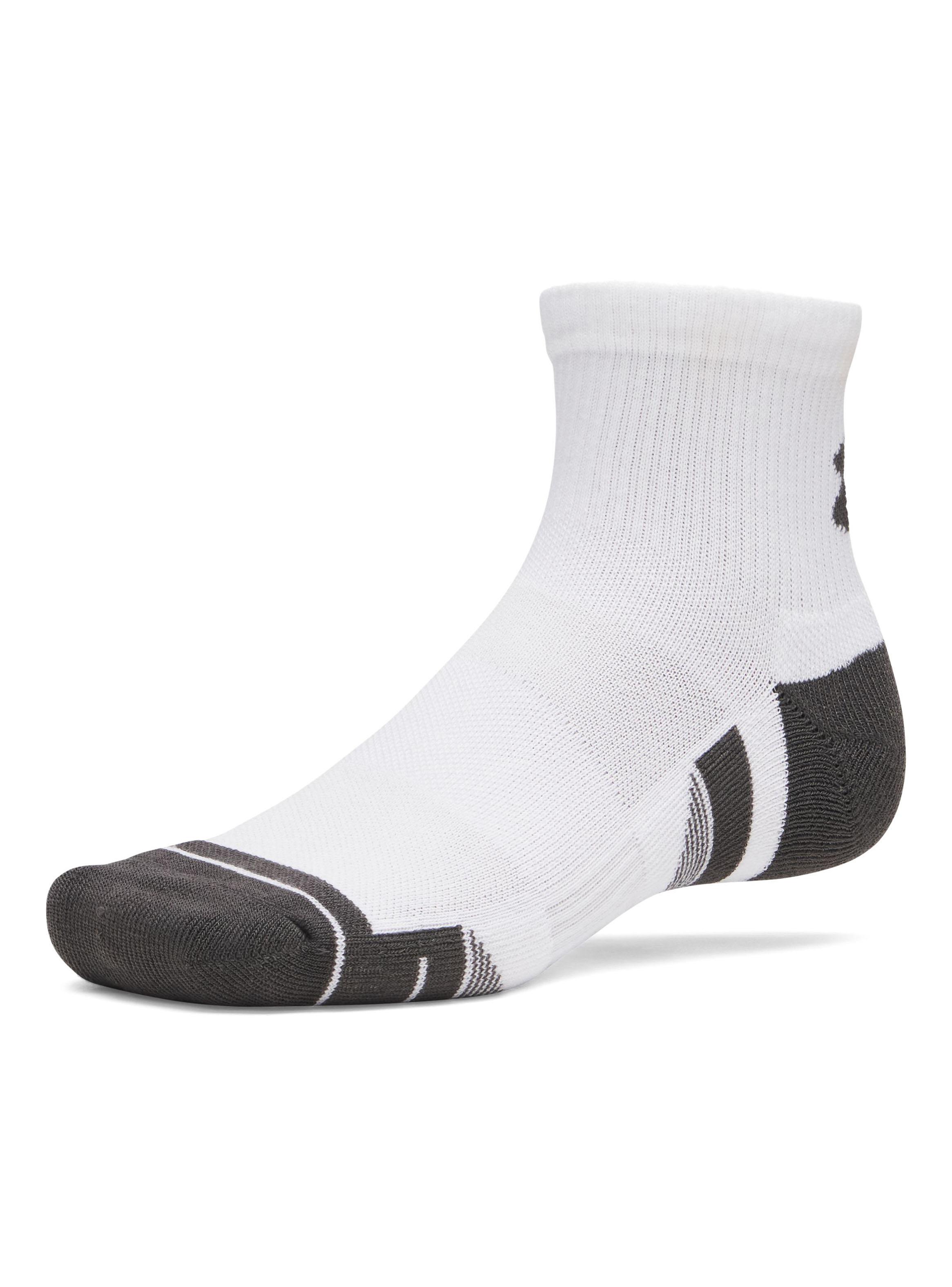 Calcetín Blanco UA Performance Tech 3-Pack-0
