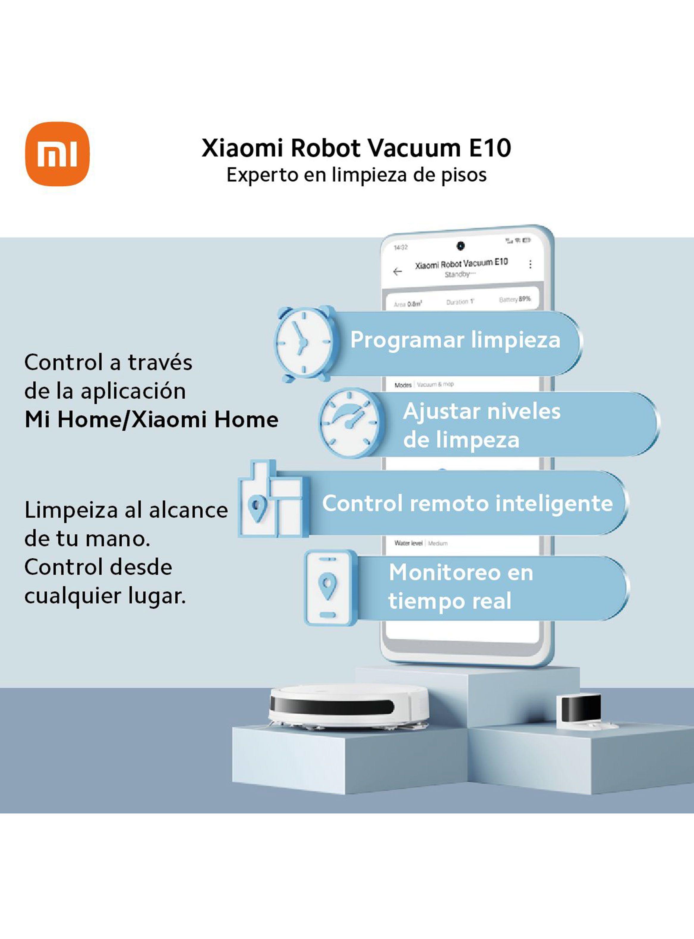 Aspiradora Robot Trapeadora Vacuum E10 WiFi-4