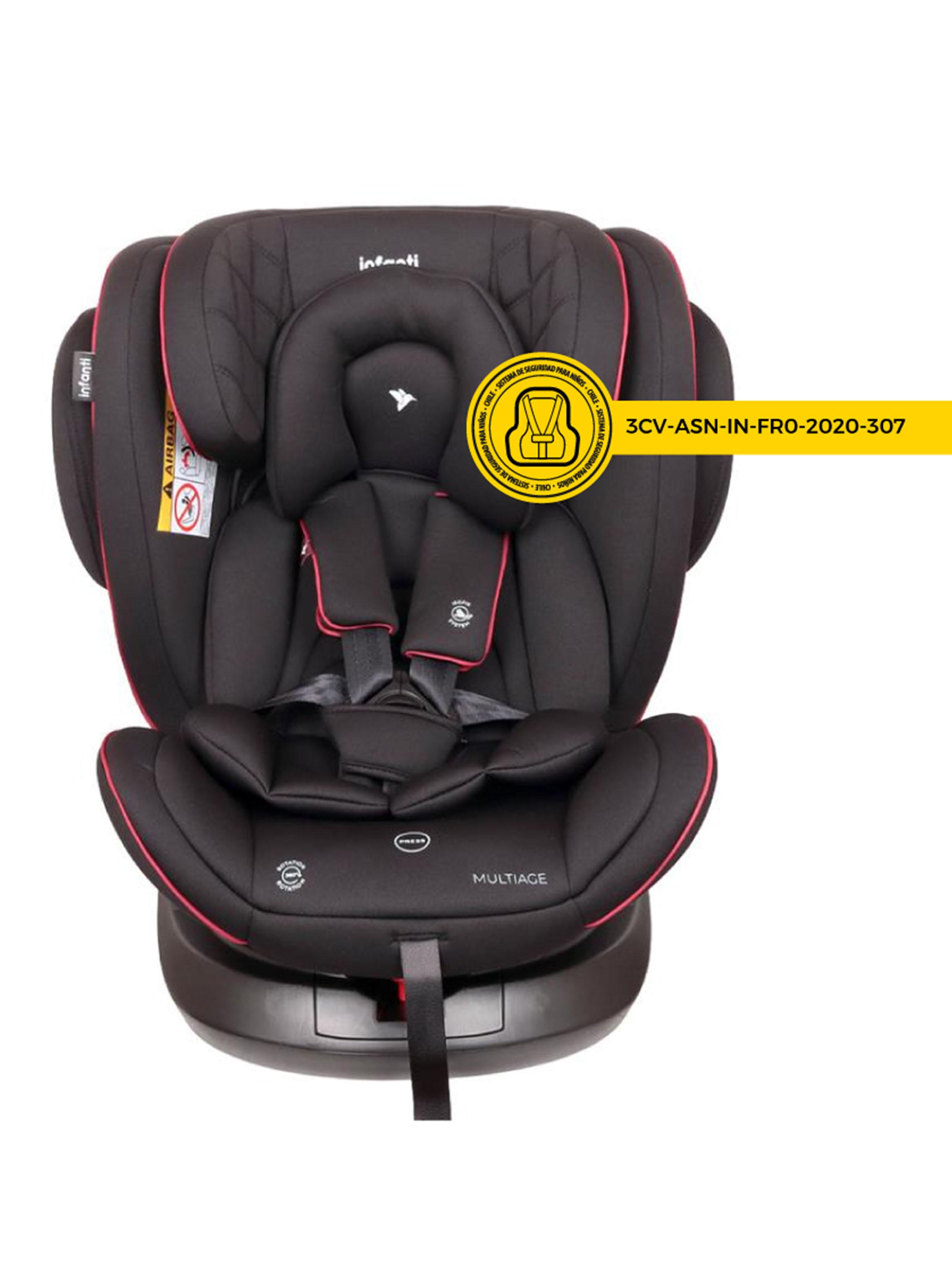 Silla de Auto Convertible Multiage New Black-4