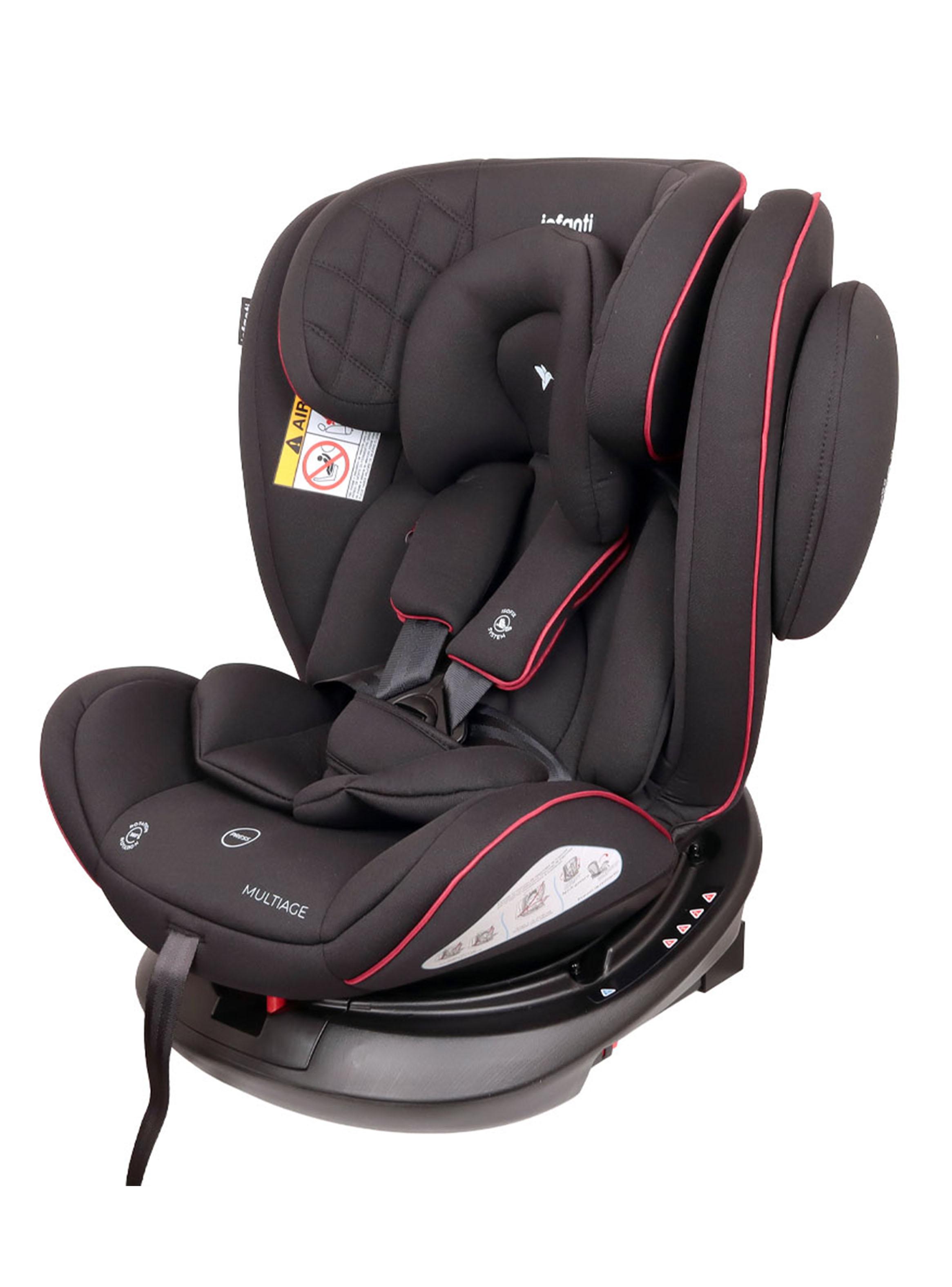 Silla de Auto Convertible Multiage New Black-0