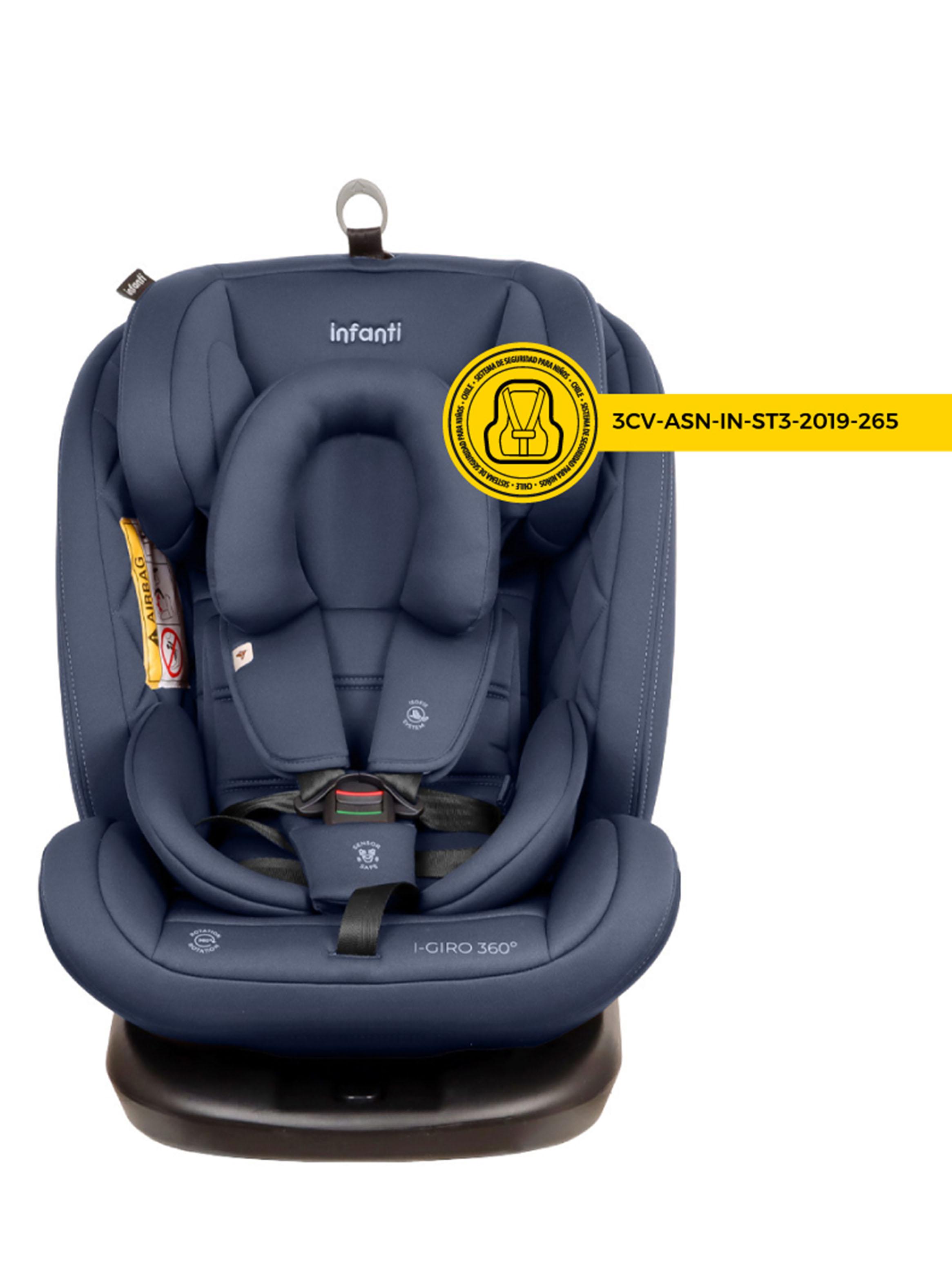 Silla de Auto Convertible I-Giro 360° Blue-4