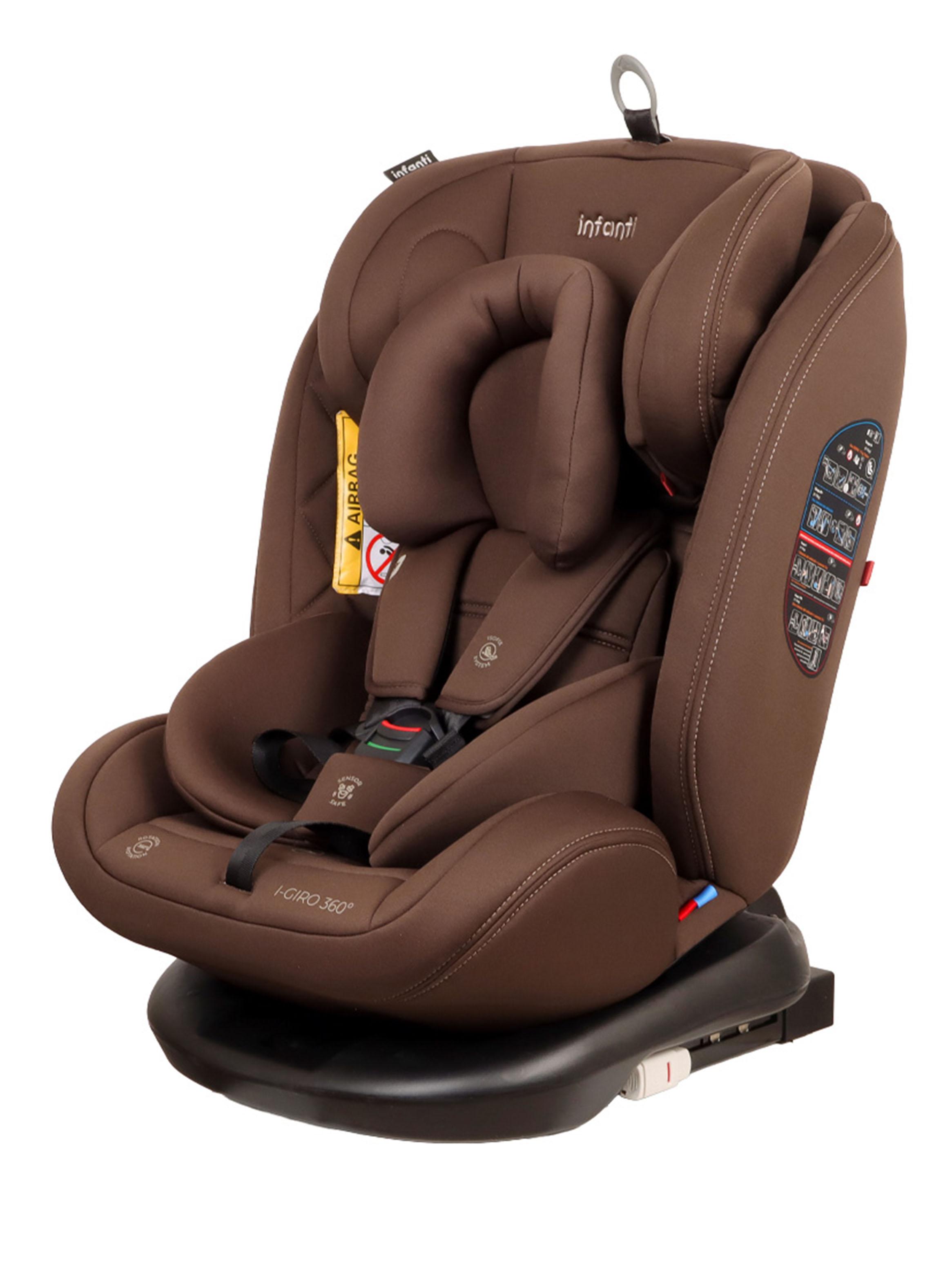 Silla de Auto Convertible I-Giro 360° Brown-0