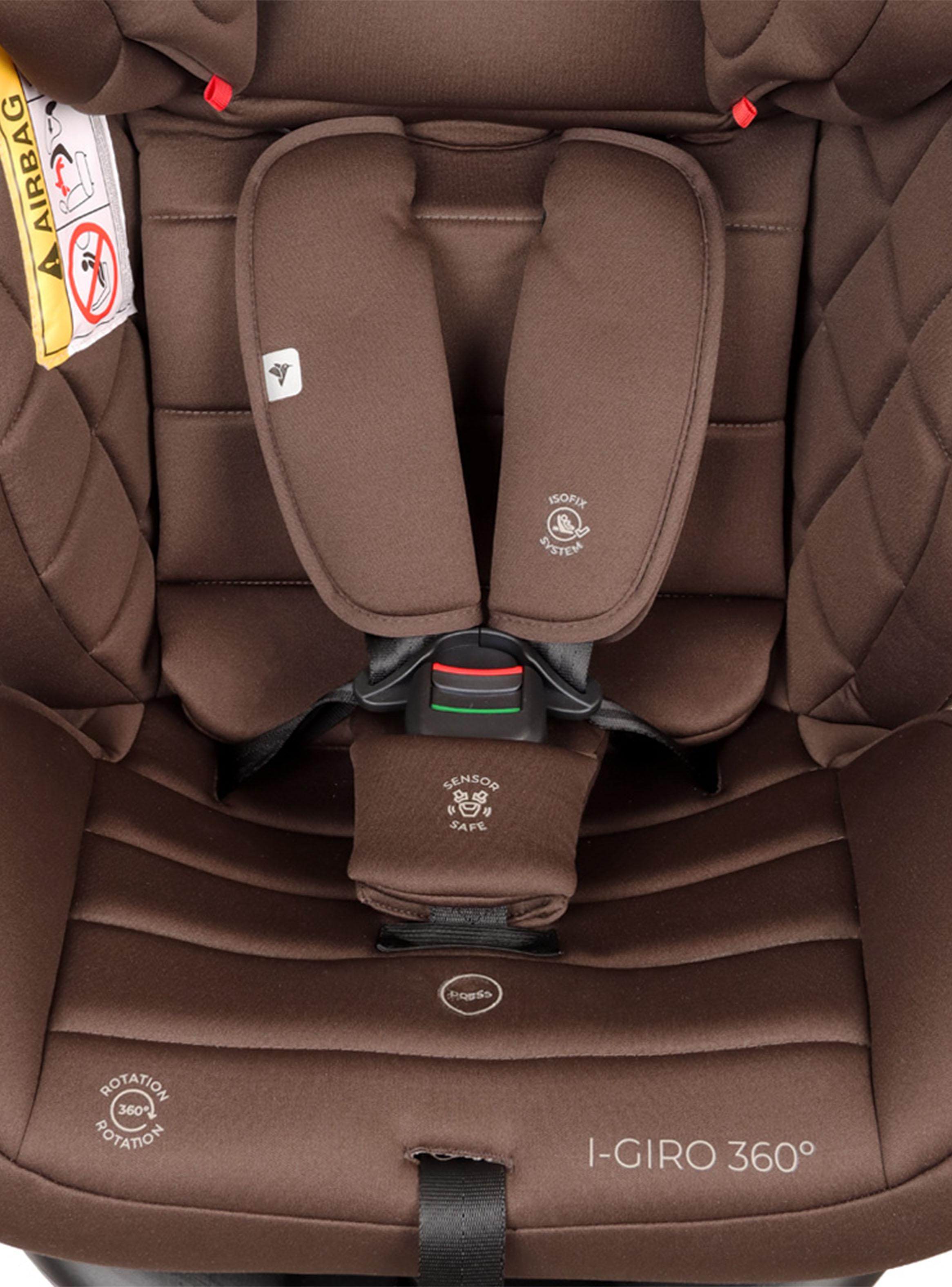 Silla de Auto Convertible I-Giro 360° Brown-3