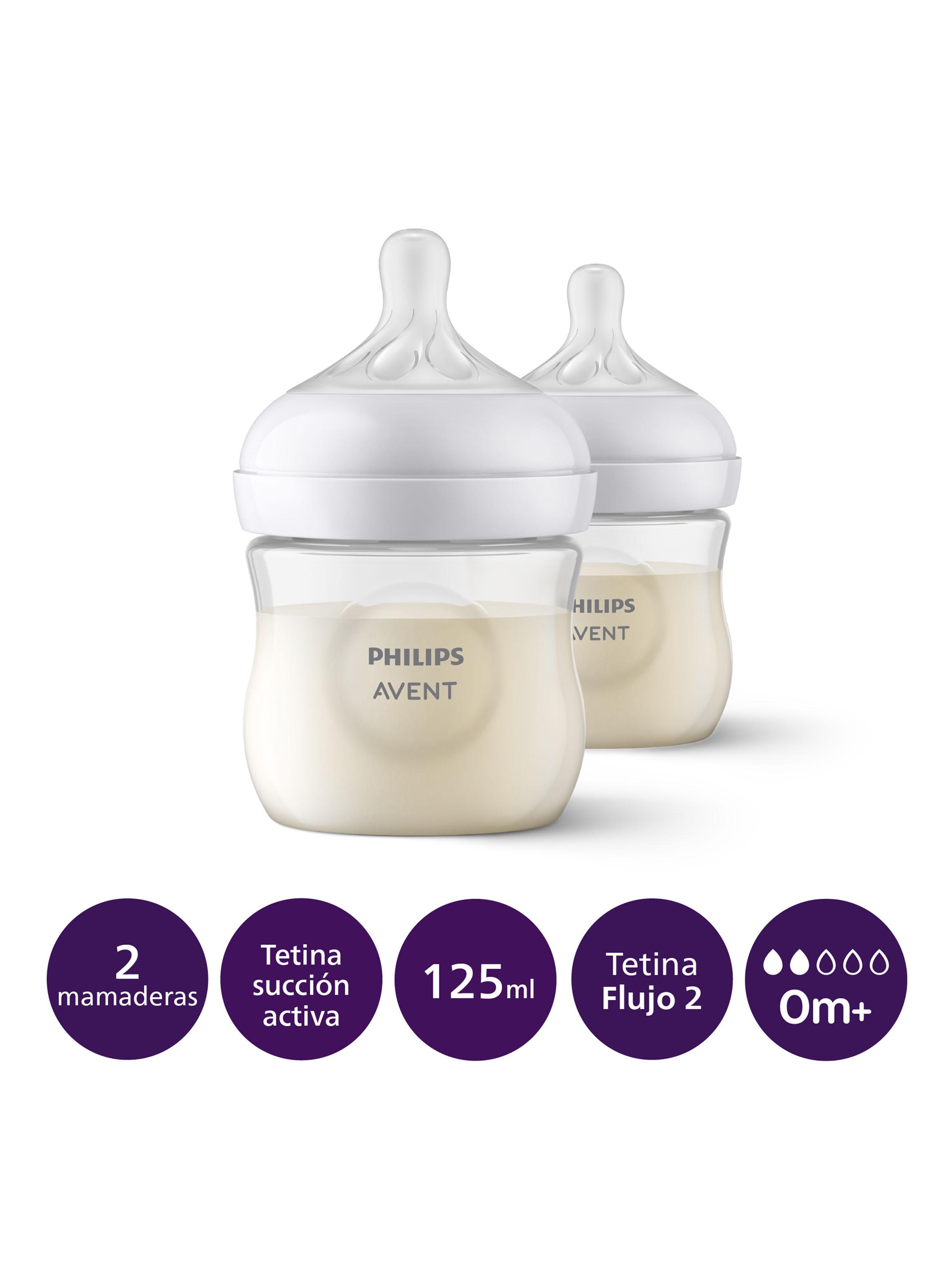 Pack 2 Mamaderas Natural 125 ml-2