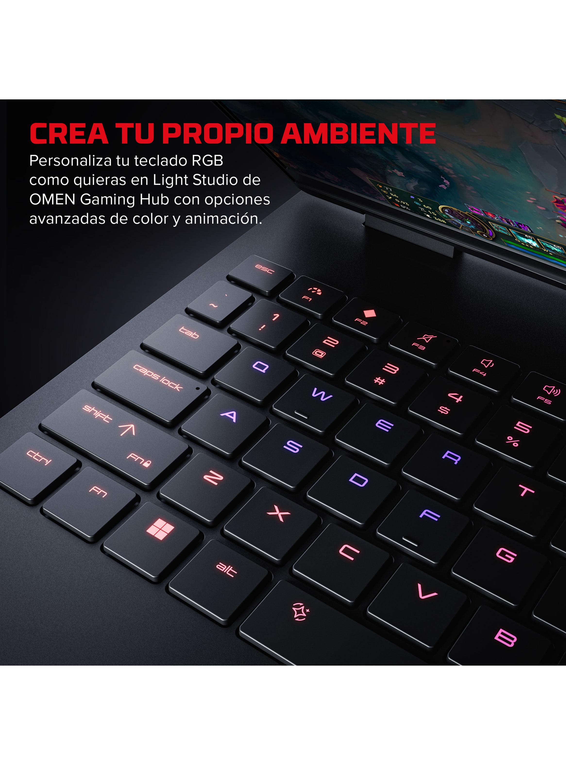 Notebook Gamer OMEN 15-ga0001la Intel Core i7 RTX 5060 16GB RAM 512GB SSD 15.3'' 2K 165Hz-8