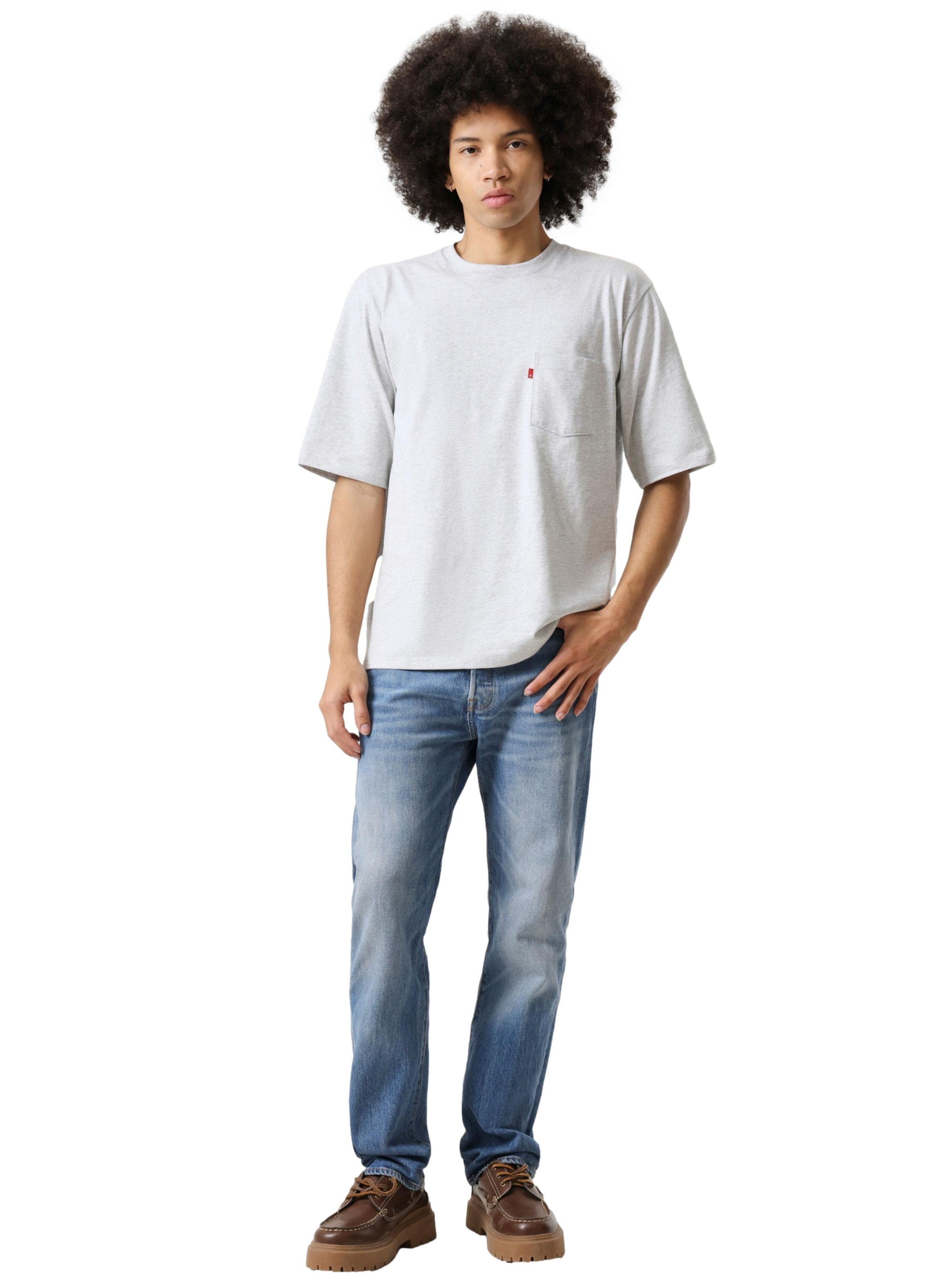 Polera Manga Corta Lisa con Bolsillo-3