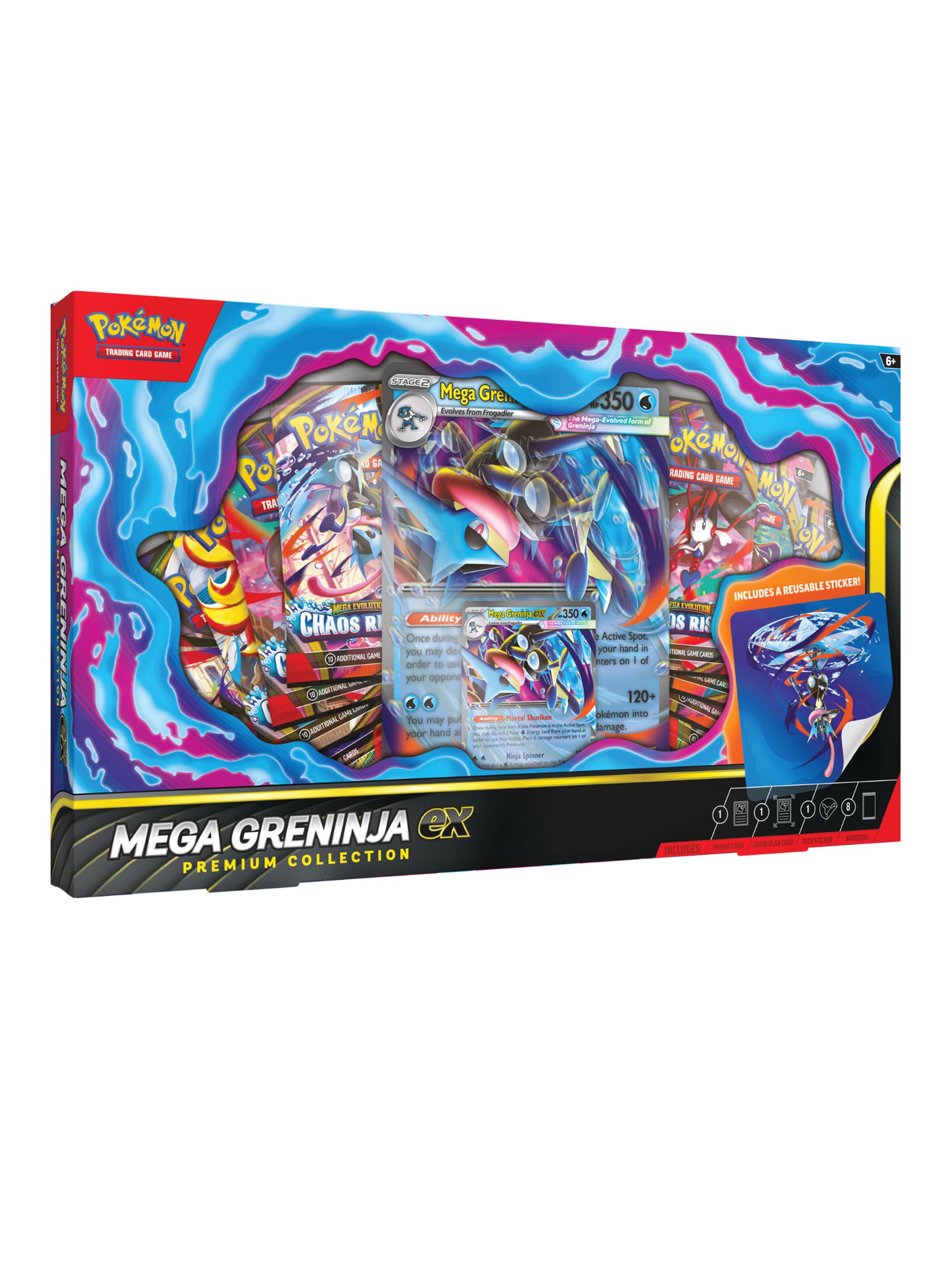 Juego de Cartas Pokémon Mega Greninja Ex Premium English-1
