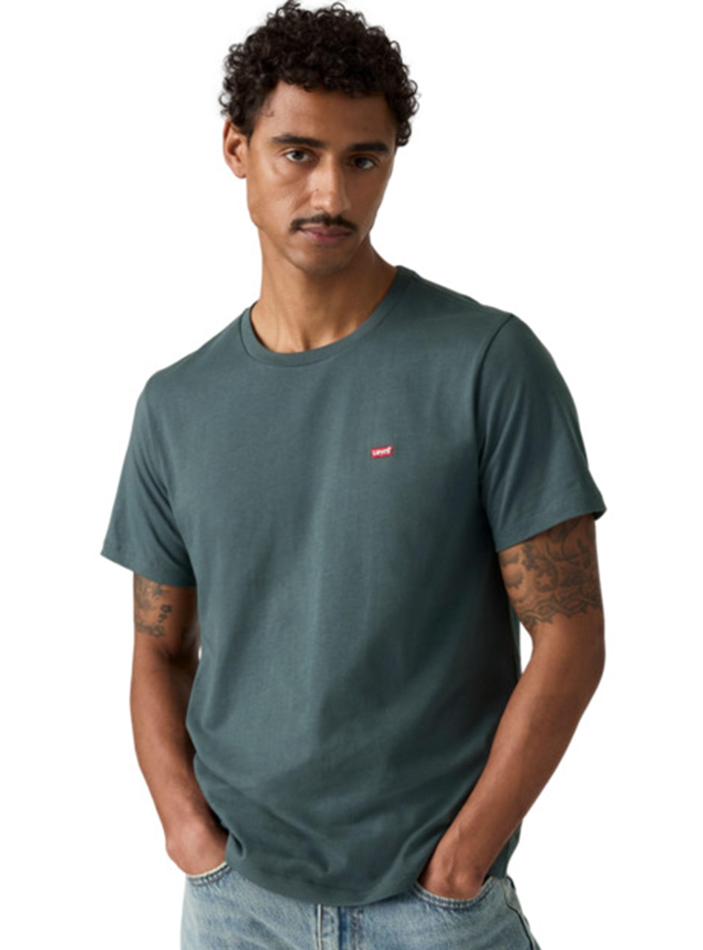 Polera Lisa Simple Manga Corta-2