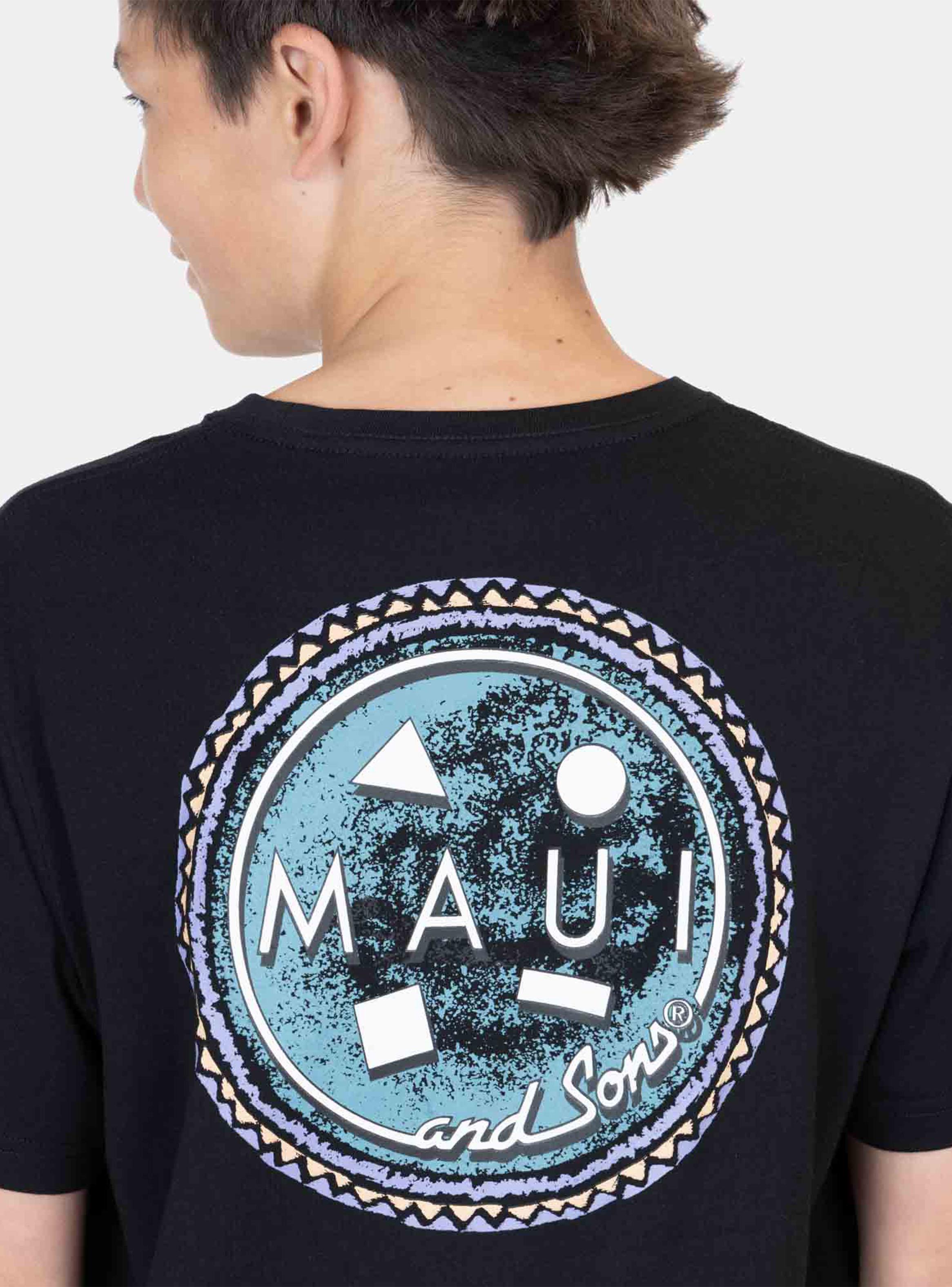 Polera Print Logo Circular Espalda-2