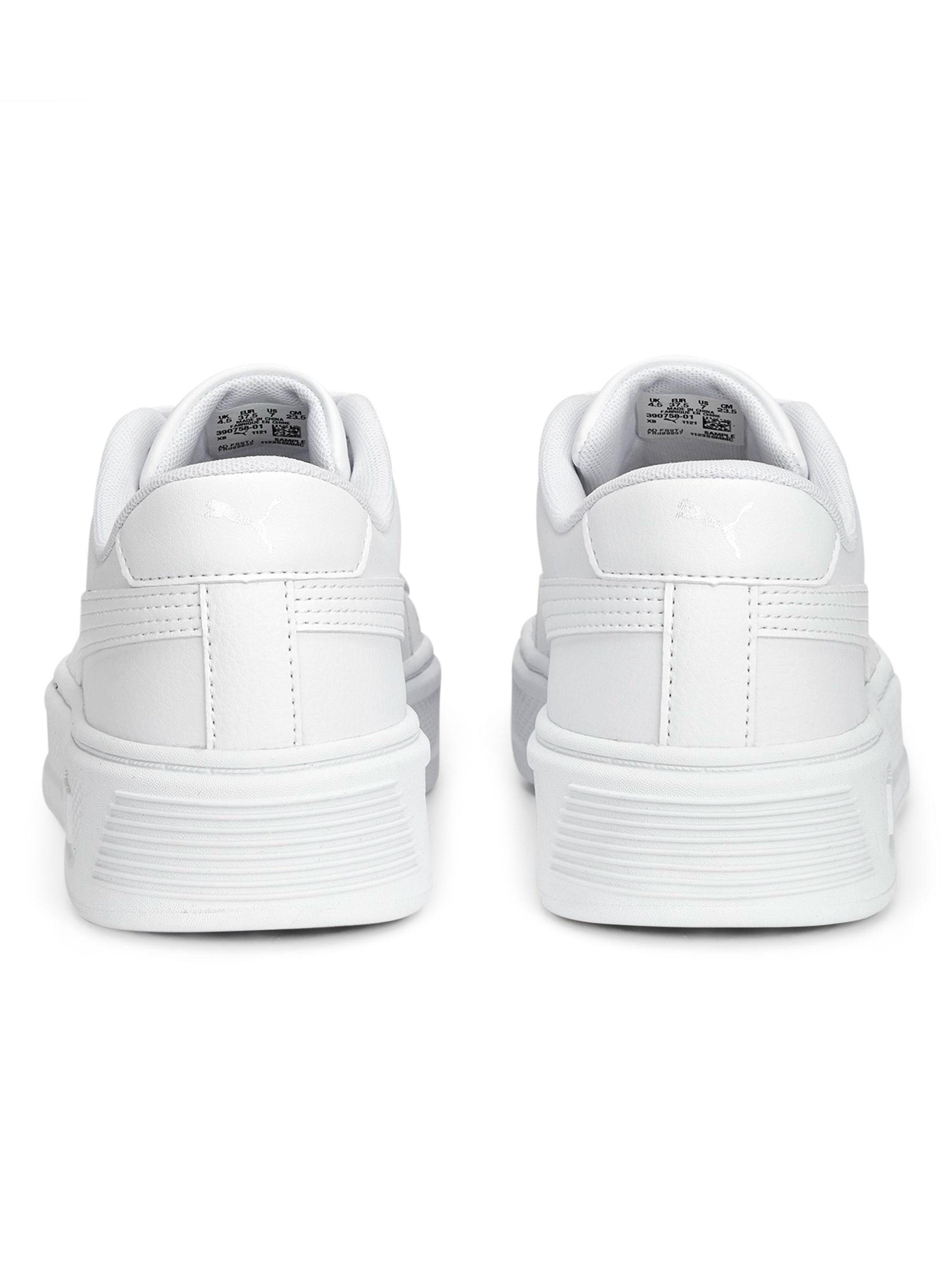 Zapatilla Urbana Smash White Platform V3 Mujer-2