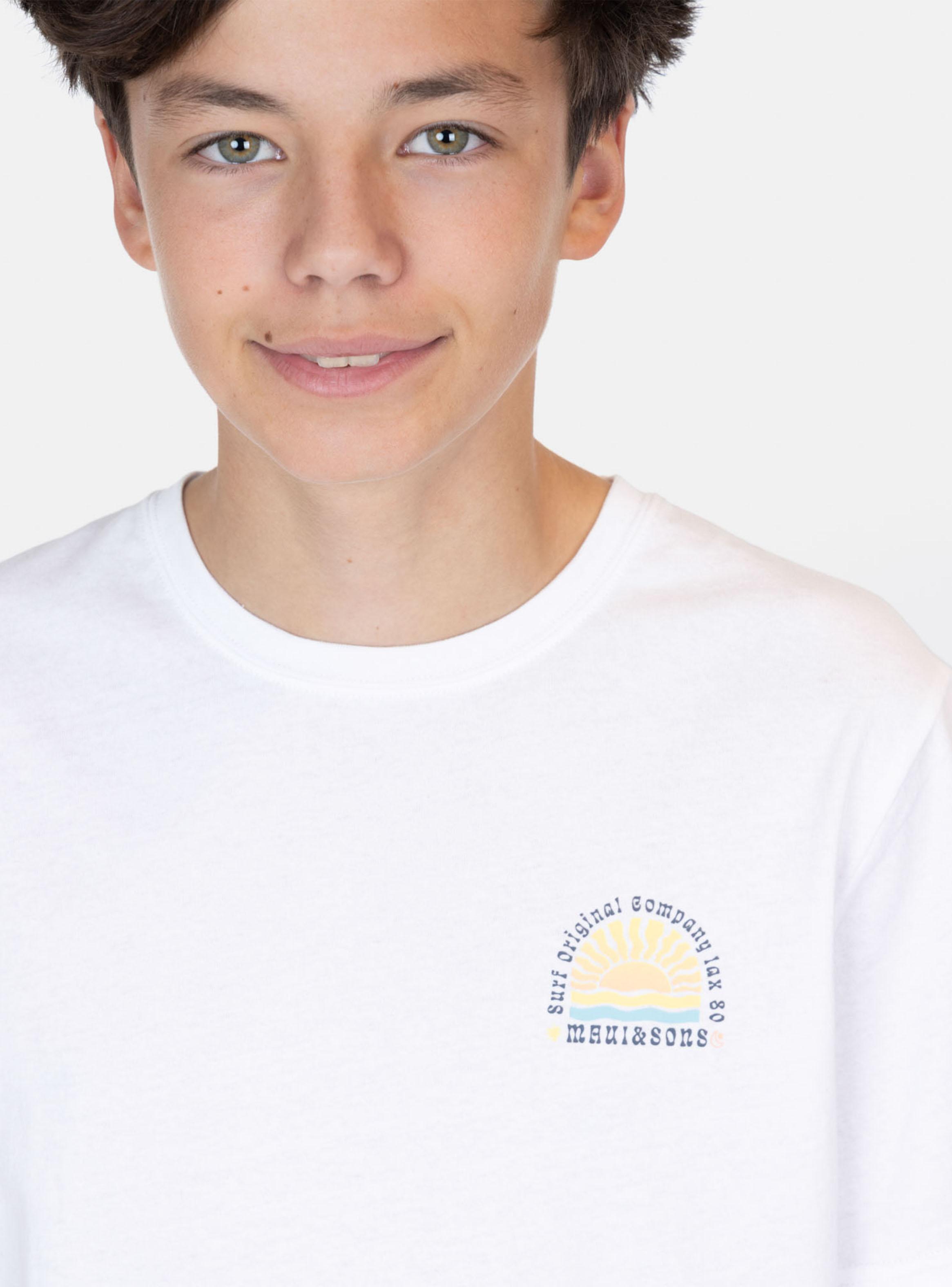 Polera Gráfica Sunset Waves Espalda-2