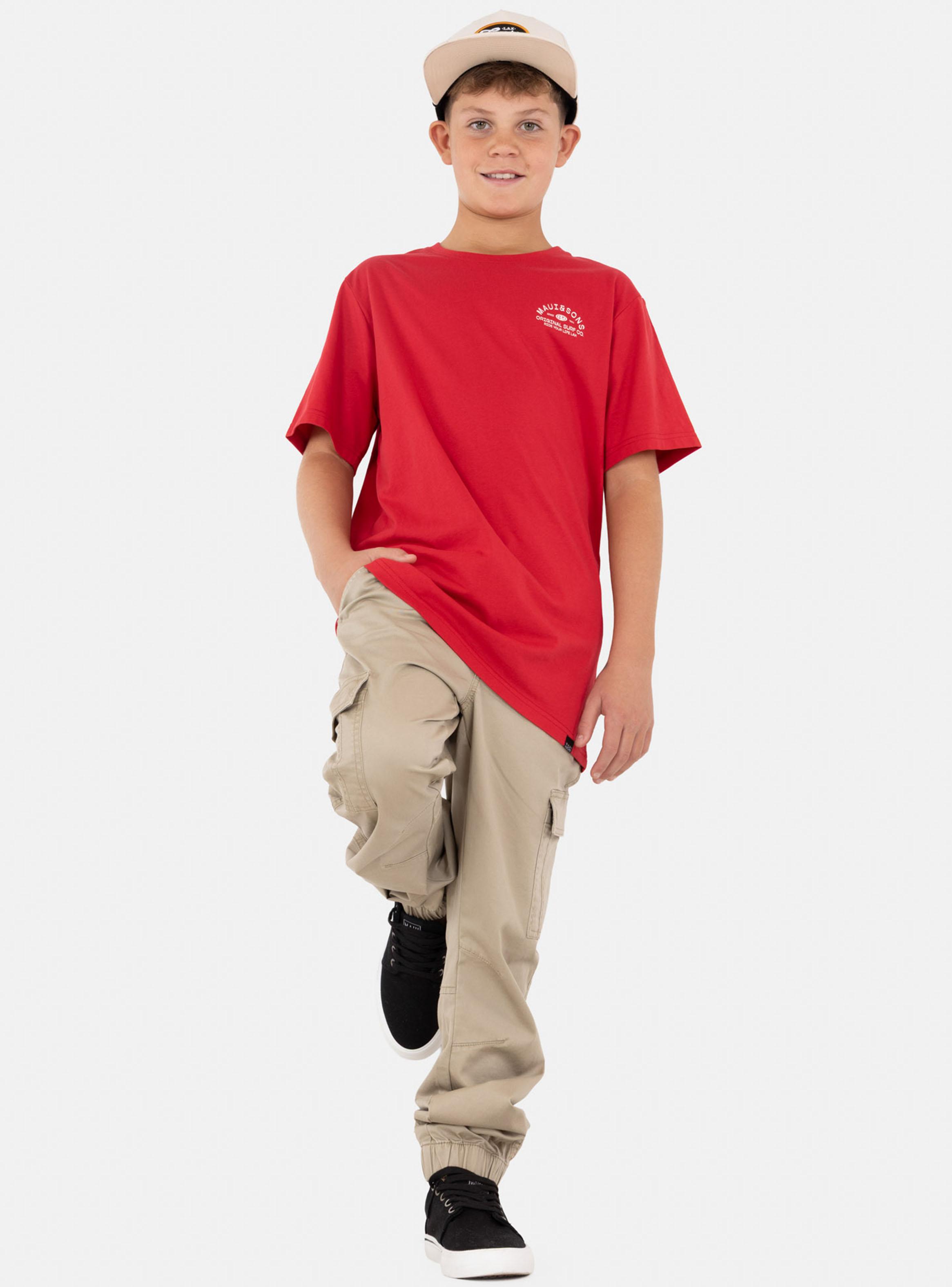 Polera Print Básico Logo Espalda Niño-3