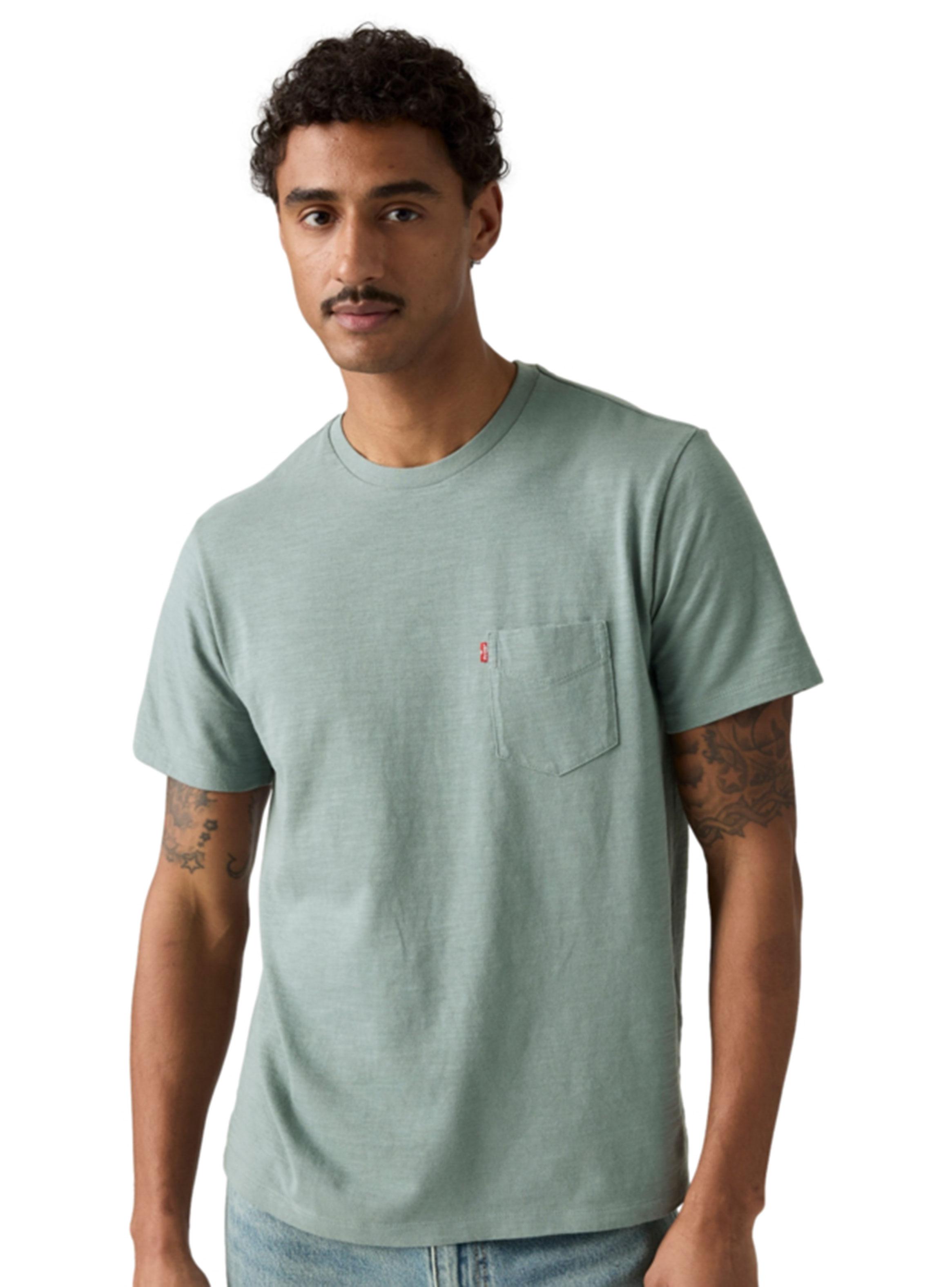 Polera Manga Corta Cuello Redondo con Bolsillo-2