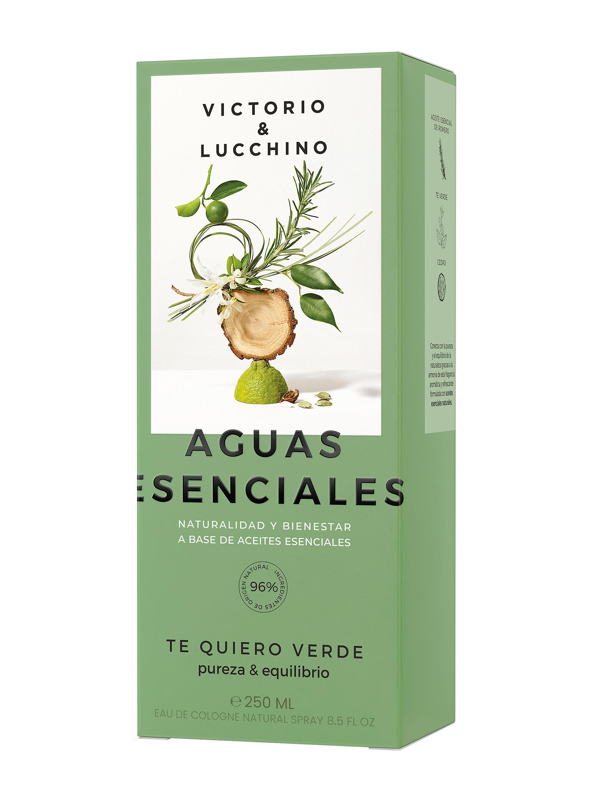 Perfume Aguas Esenciales Te Quiero Verde EDC Mujer 250 ml-3